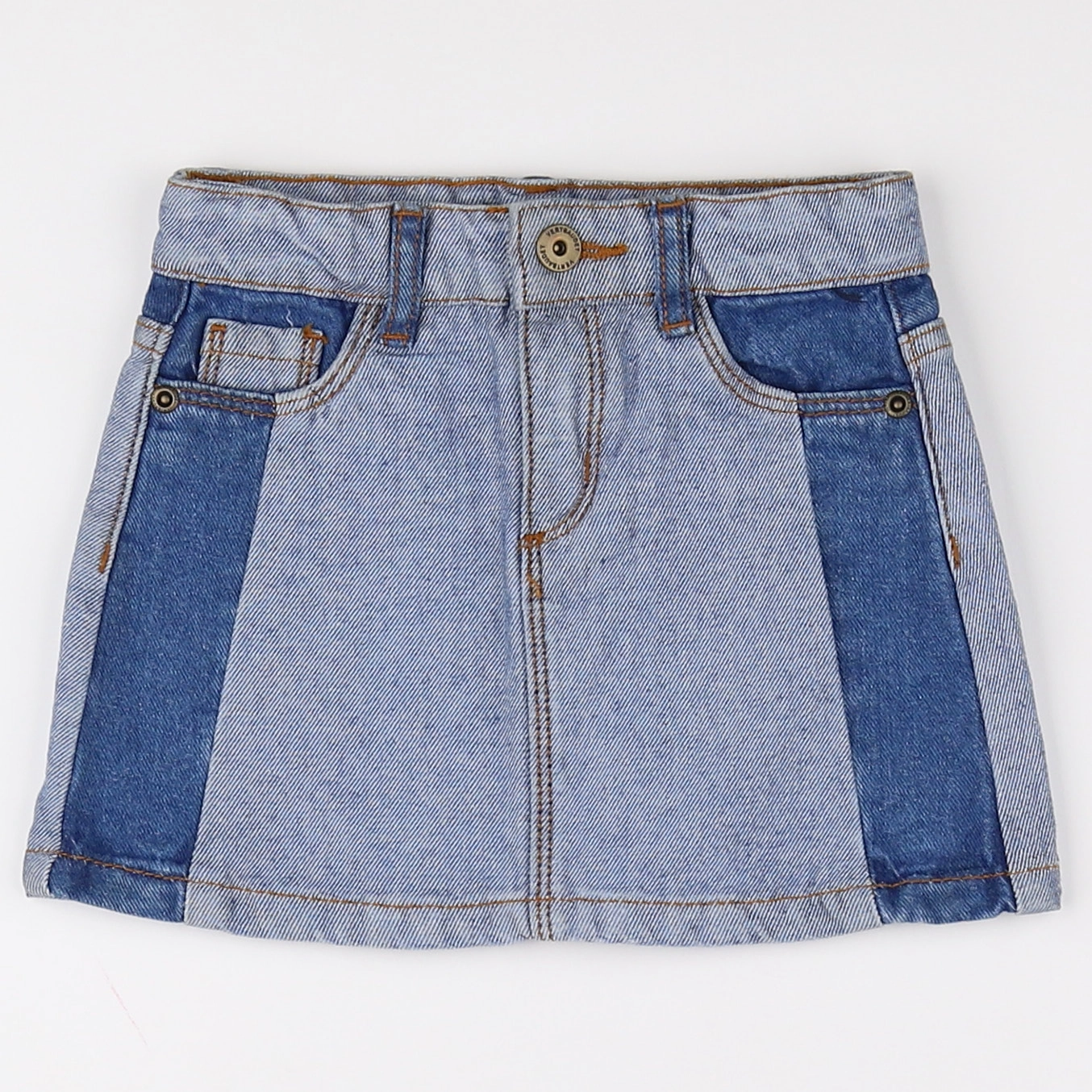 Vertbaudet - jupe bleu - 3 ans