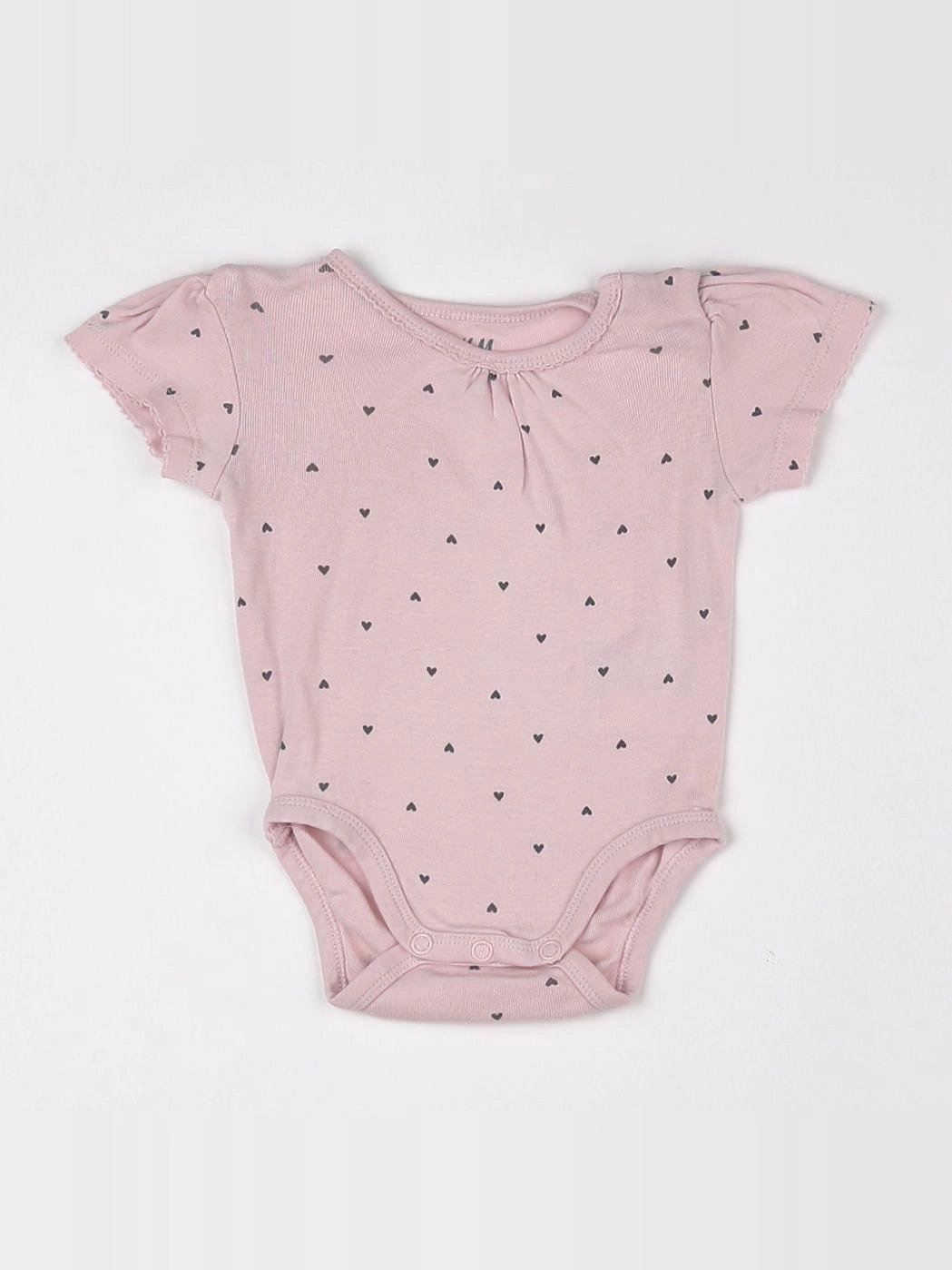 H&M - body rose - 1/3 mois