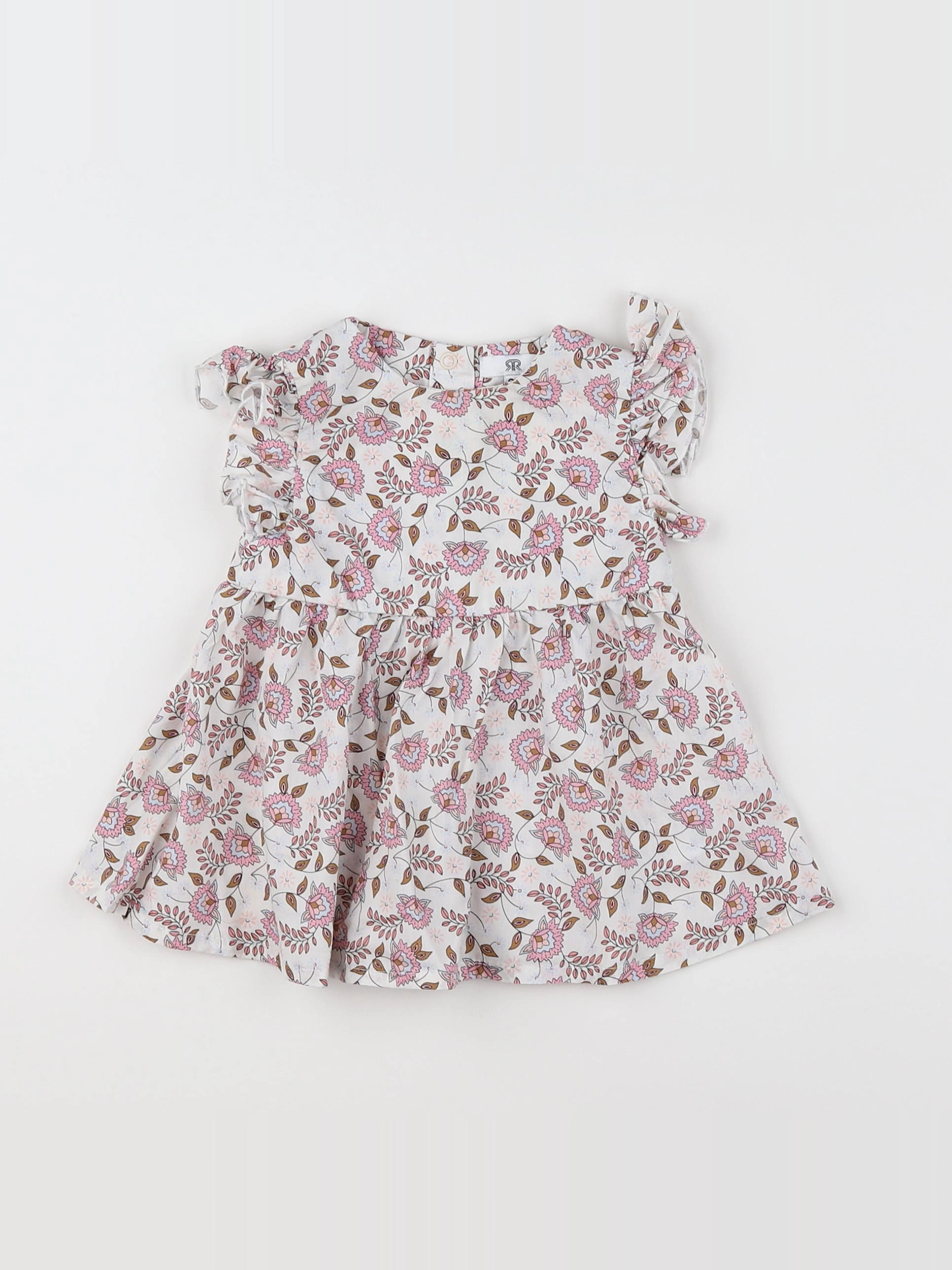 La Redoute - robe blanc - 3 mois