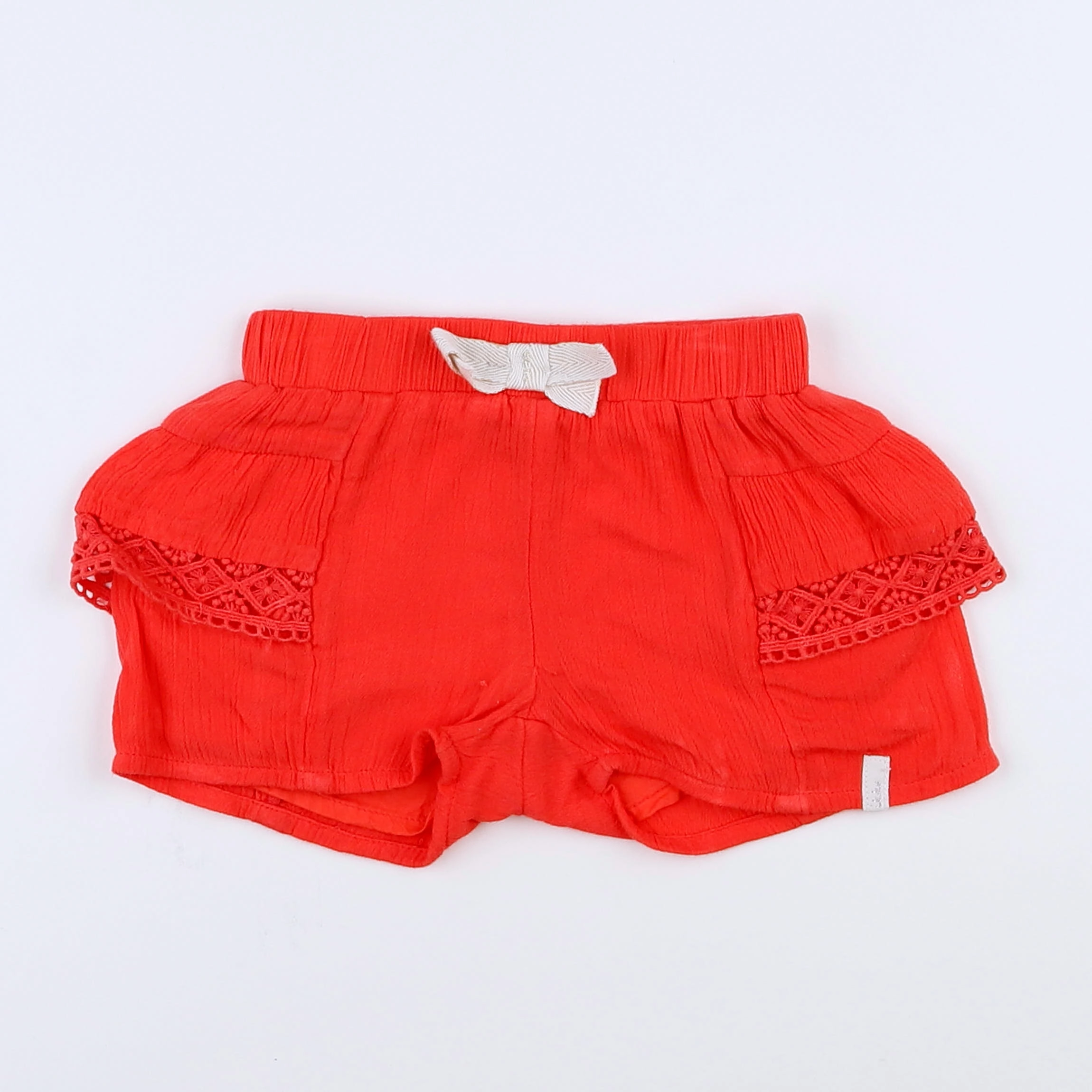 IKKS - short orange fluo - 6 mois