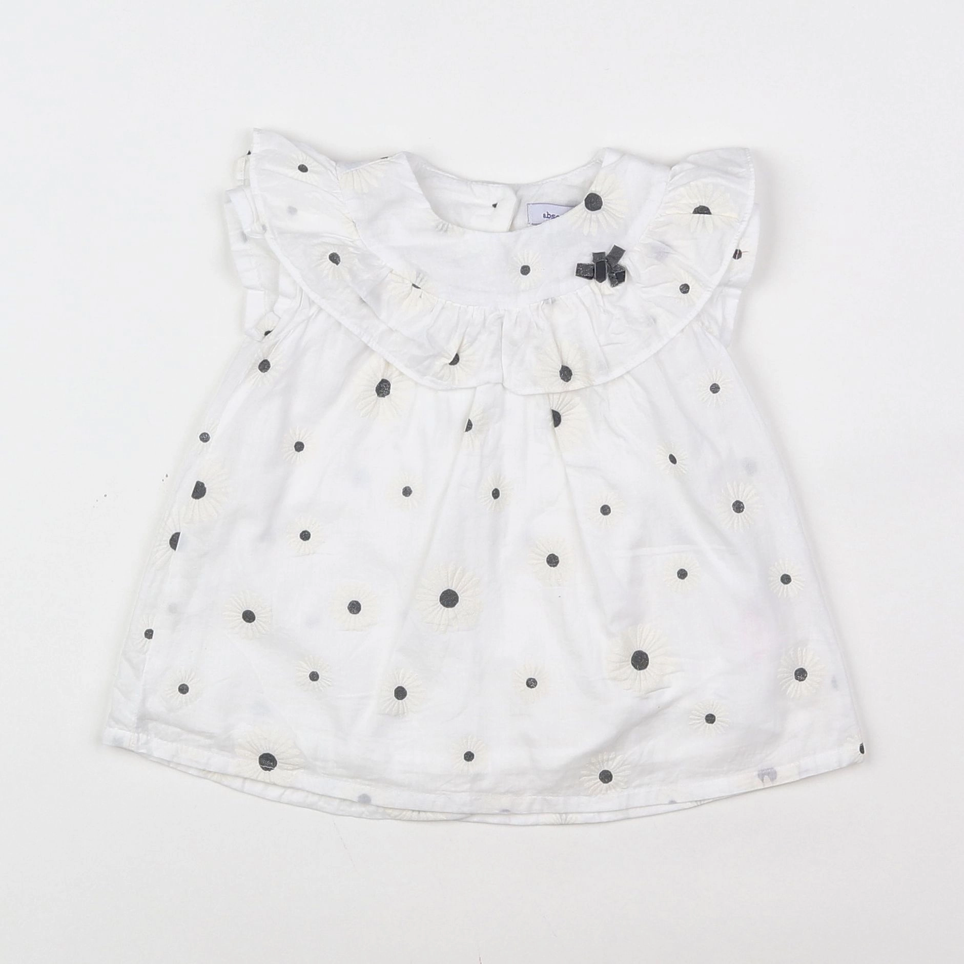 Absorba - robe blanc - 3 mois