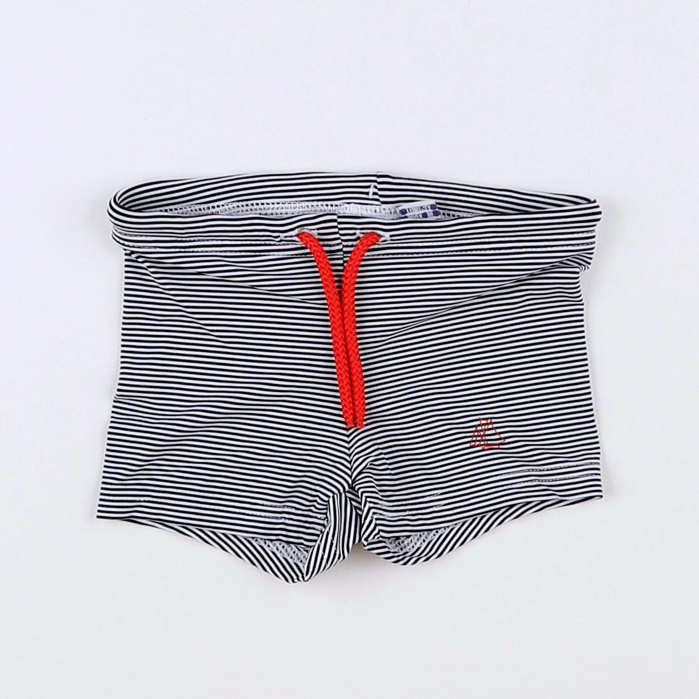 Petit Bateau - maillot de bain bleu - 12 mois