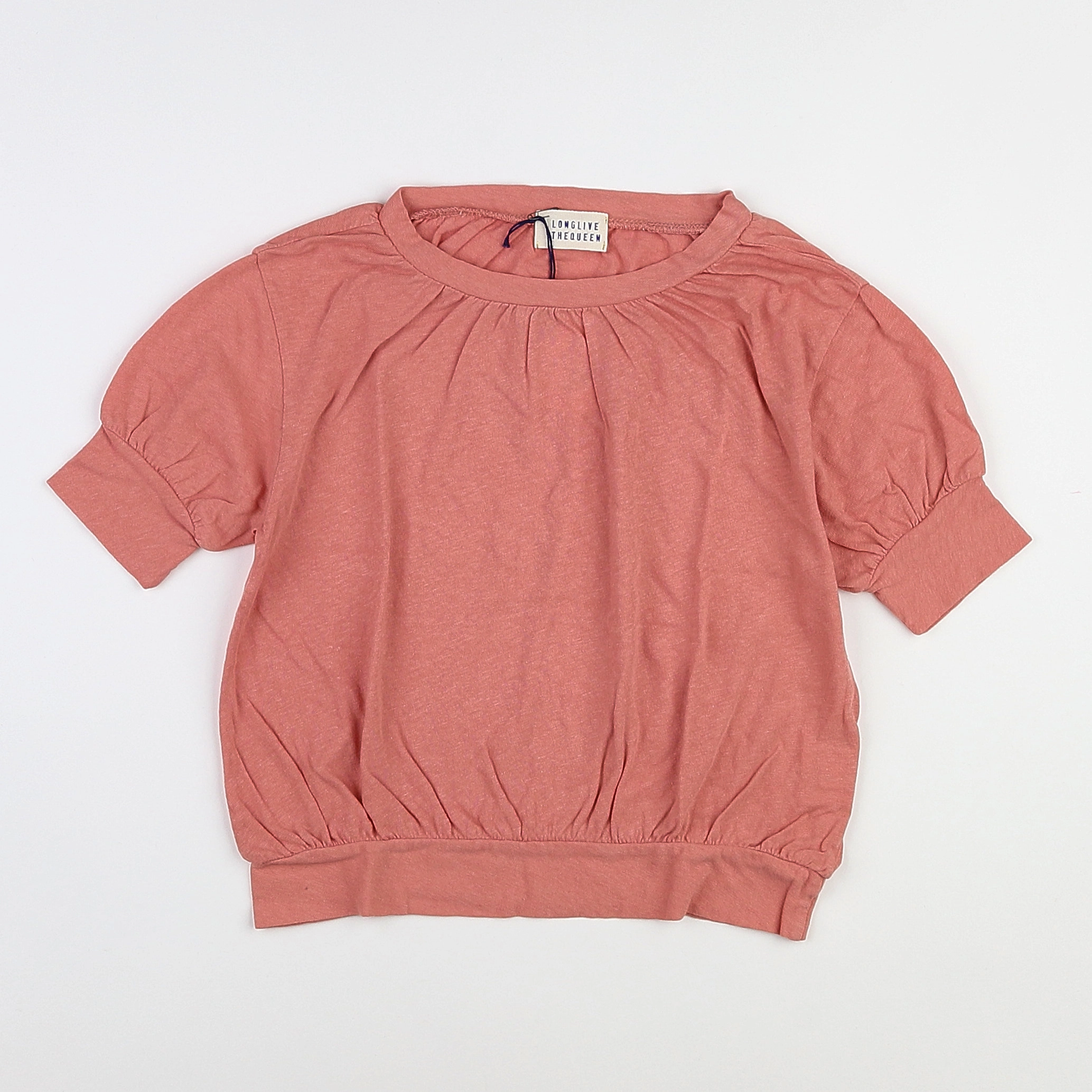 Longlivethequeen  - tee-shirt rose (neuf) - 8 ans