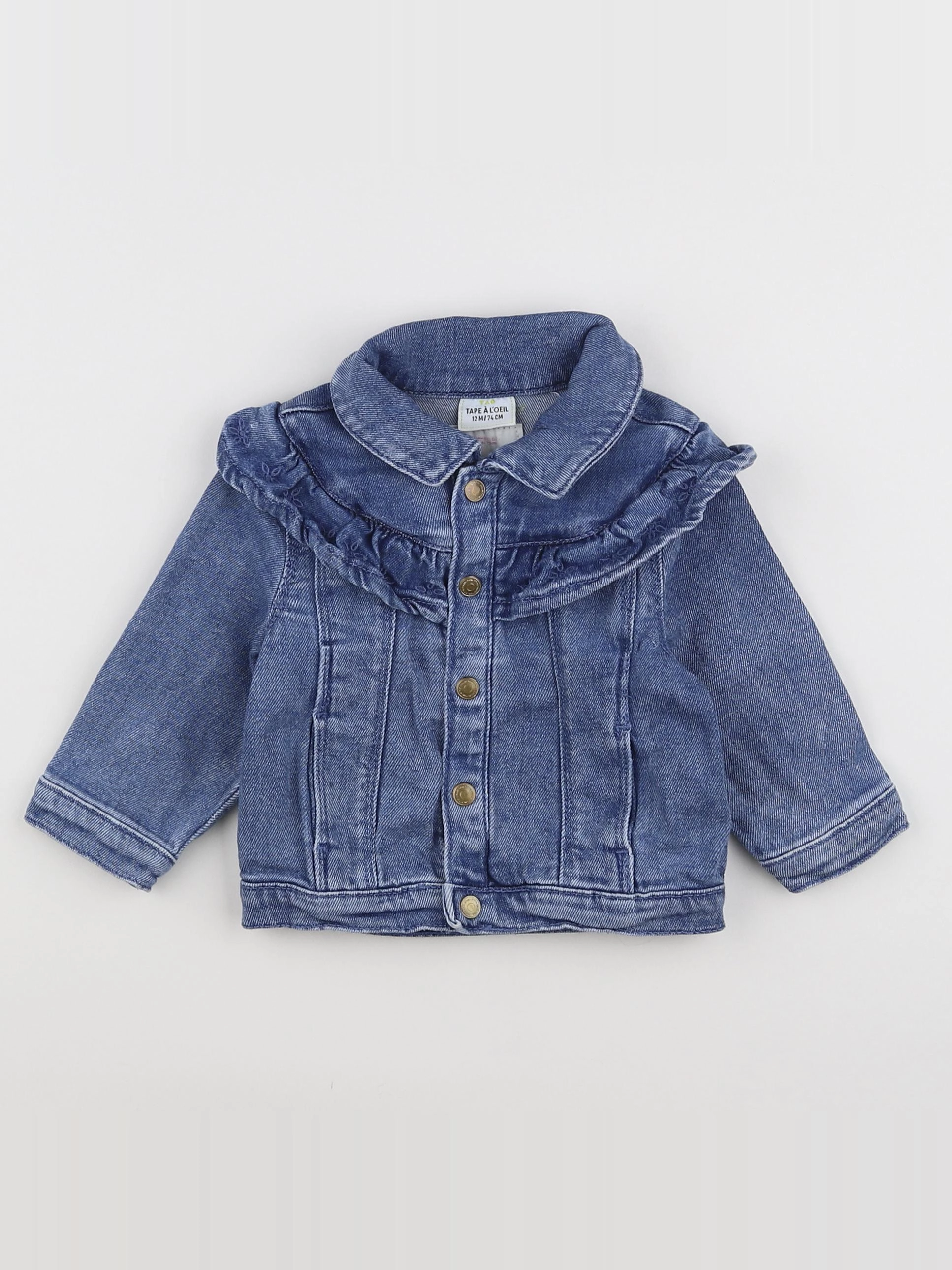 Tape à l'oeil - veste bleu - 12 mois