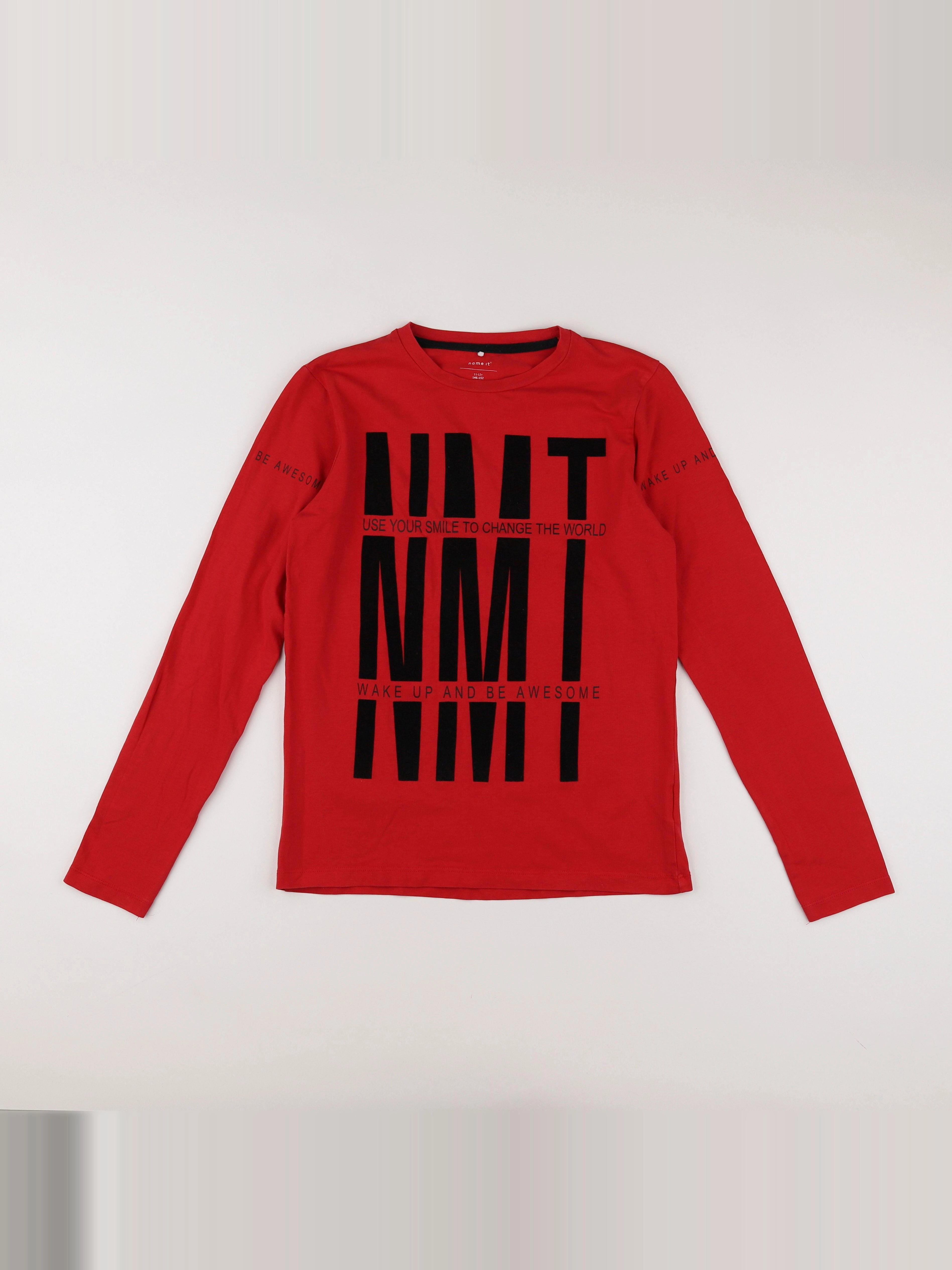 Name it - tee-shirt rouge - 11/12 ans