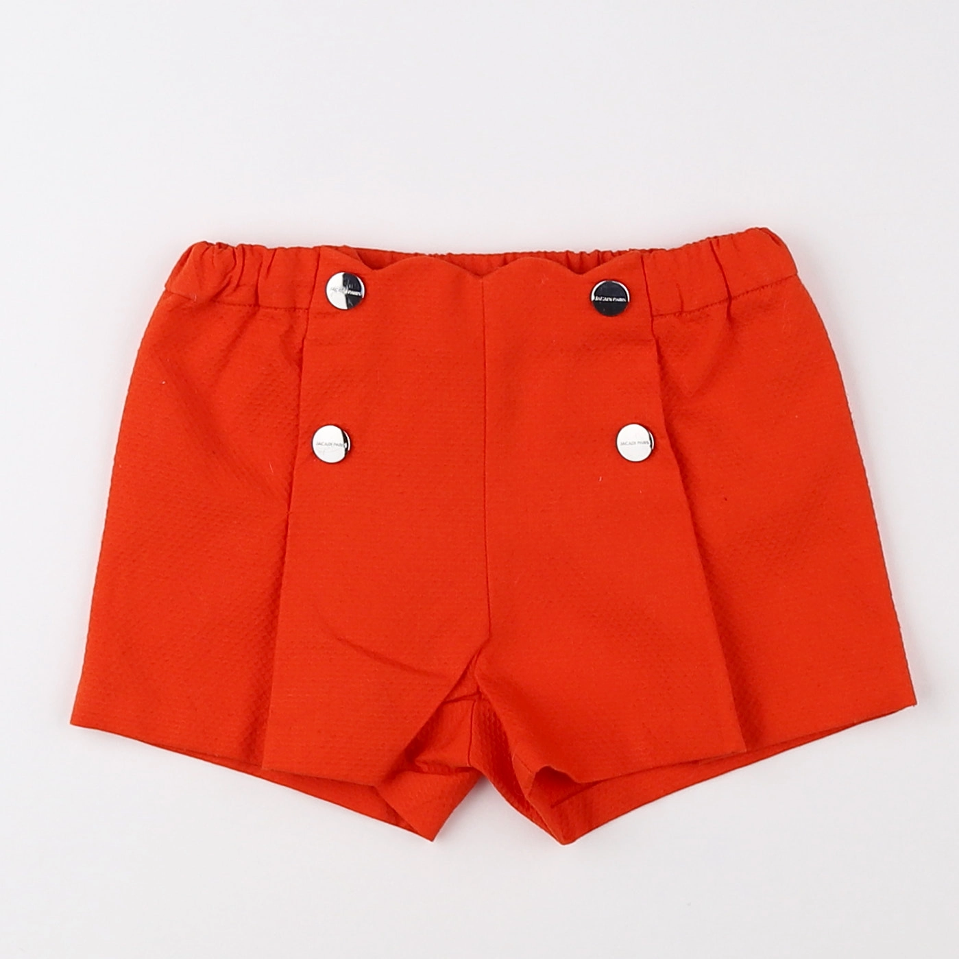 Jacadi - short orange - 12 mois