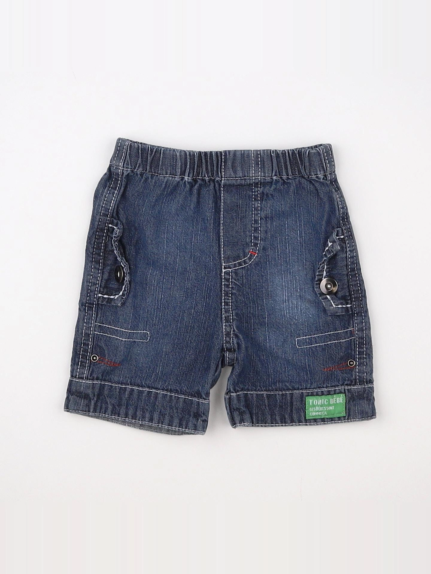 Absorba - short bleu - 3 mois