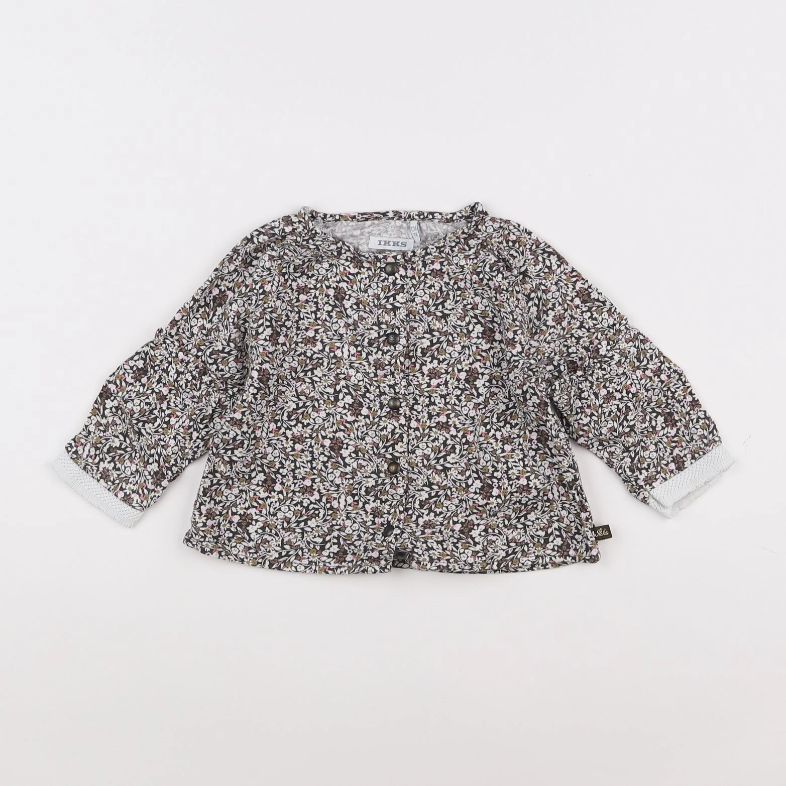 IKKS - blouse noir - 12 mois