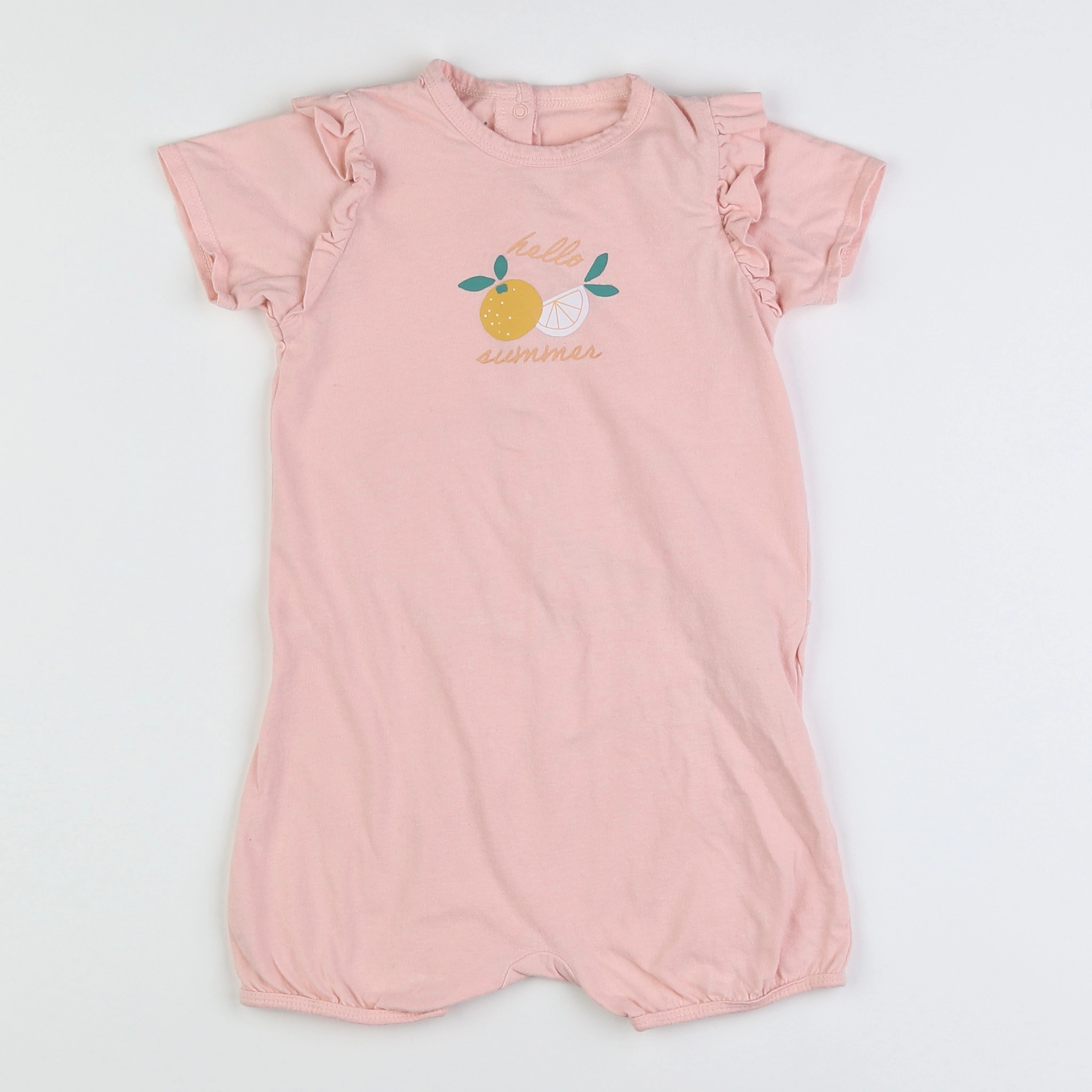 Vertbaudet - pyjama coton rose - 3 ans