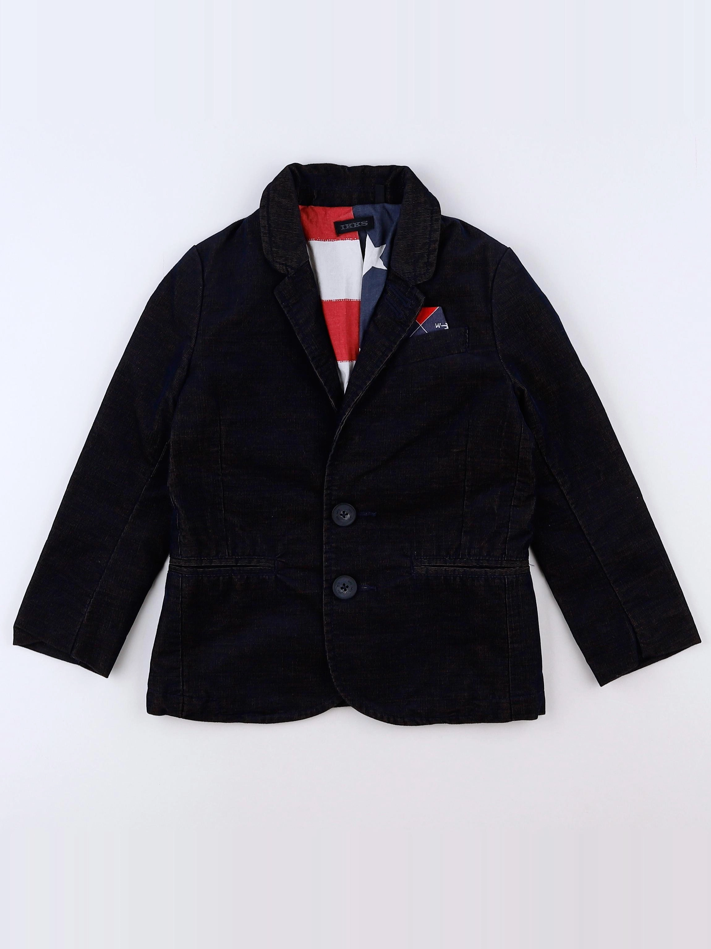 IKKS - veste noir - 4 ans