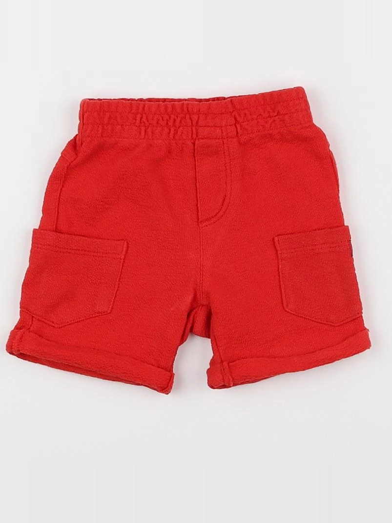Catimini - short rouge - 3 mois