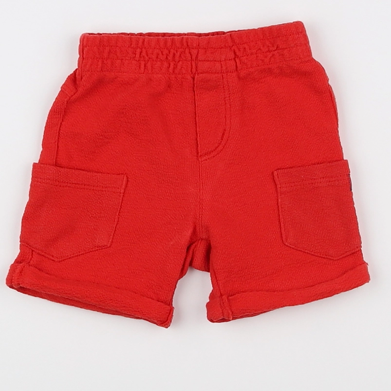 Catimini - short rouge - 3 mois