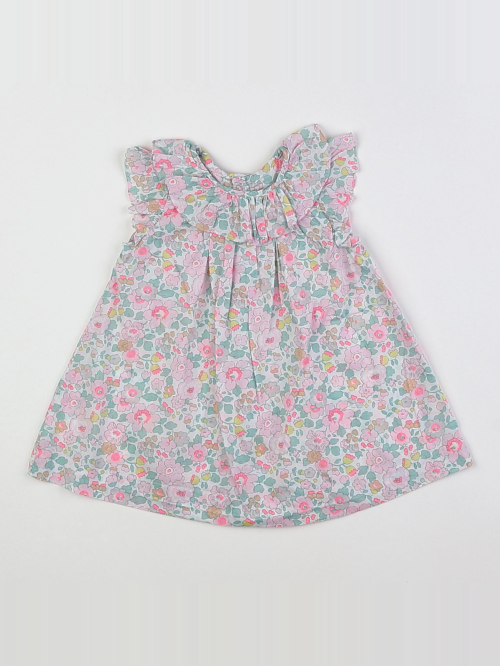 Jacadi - robe multicolore - 6 mois