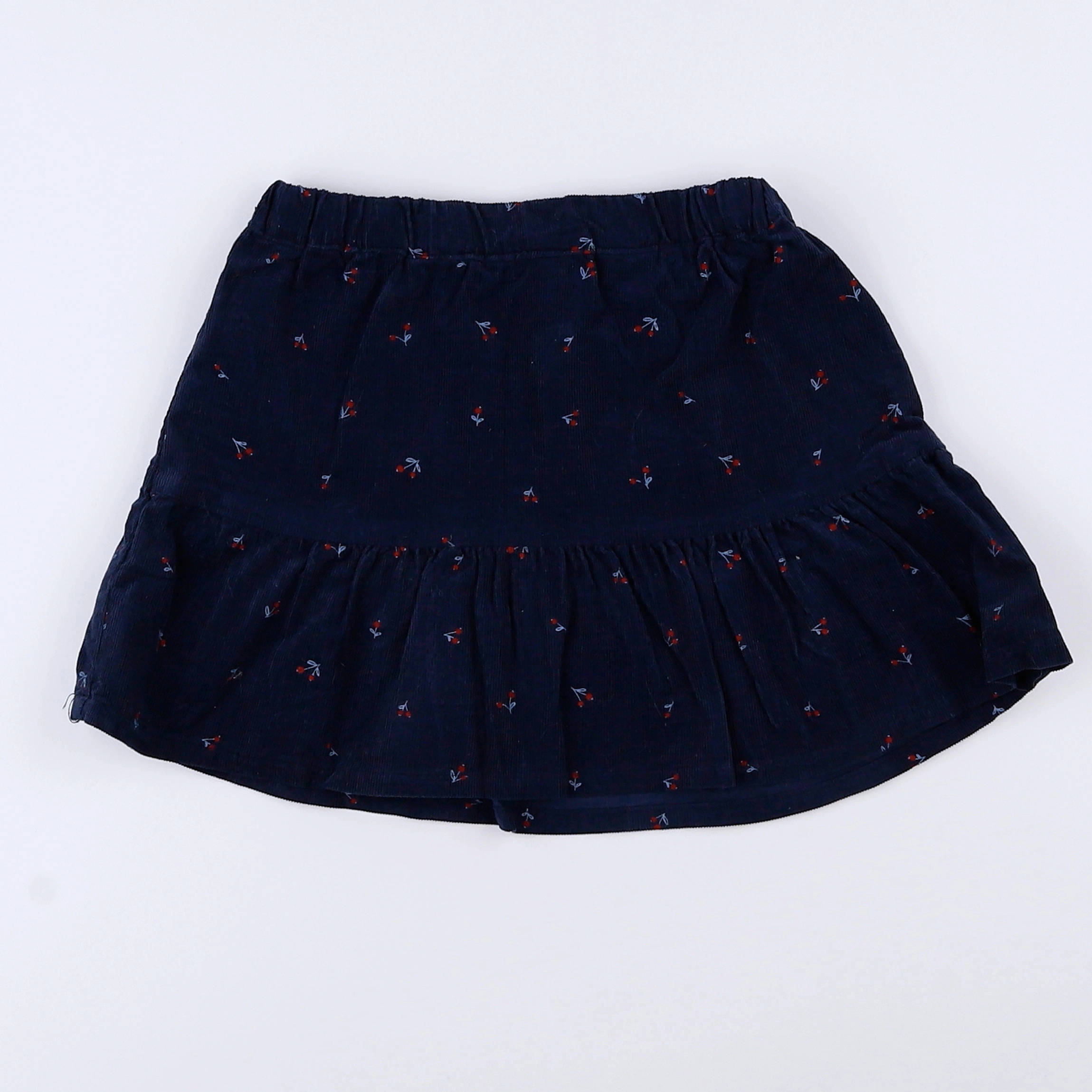 Vertbaudet - jupe bleu, rouge - 4 ans