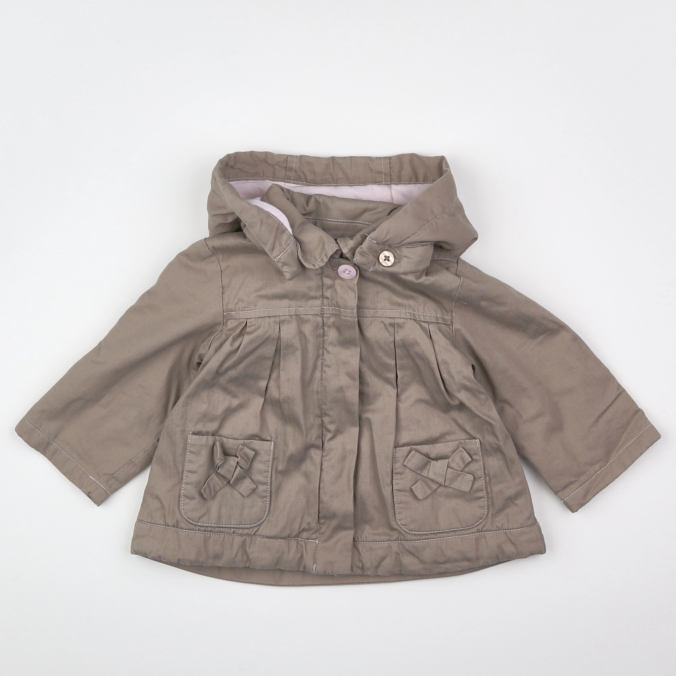 Jacadi - parka beige - 6 mois