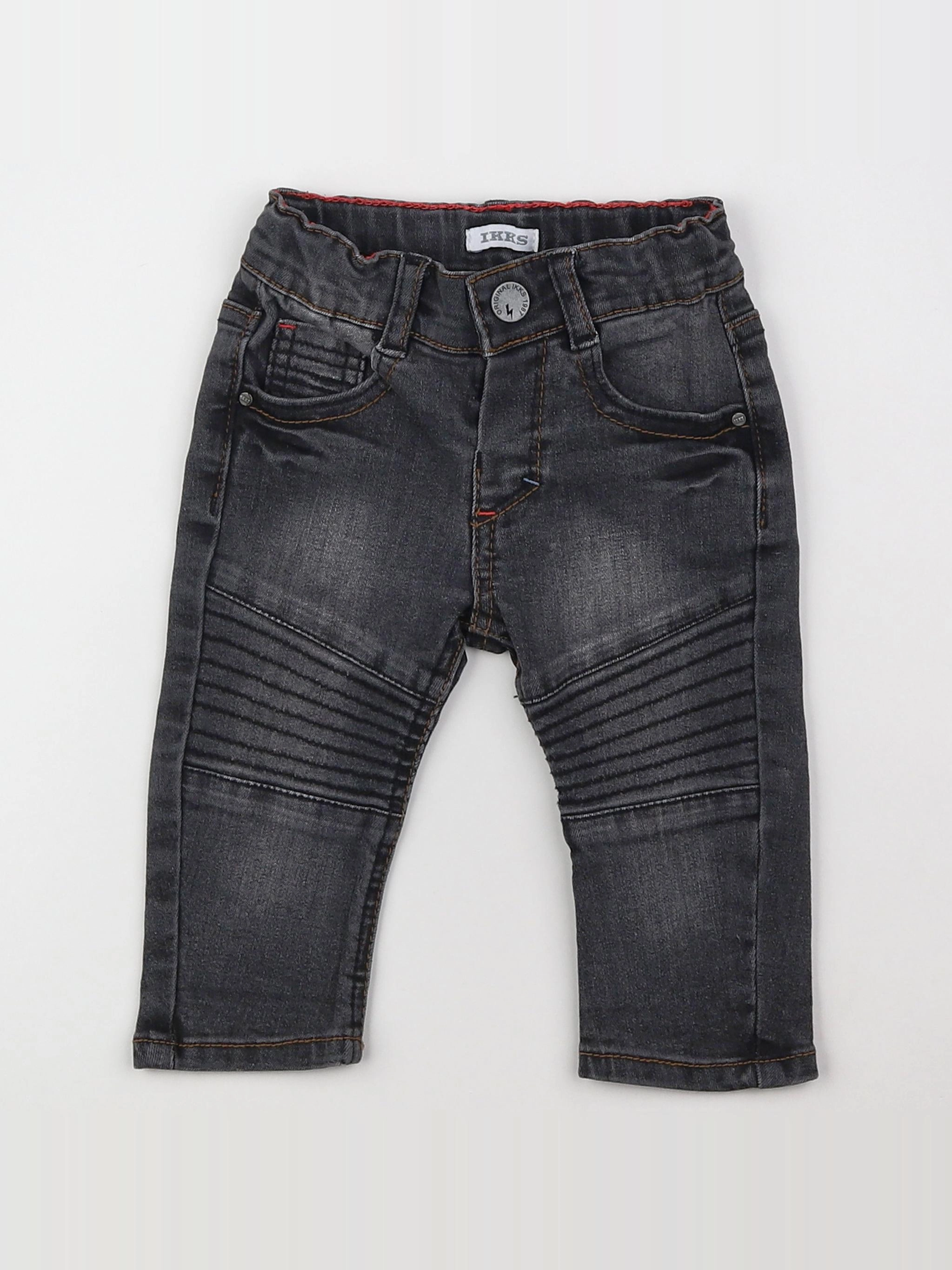 IKKS - jean gris - 3 mois