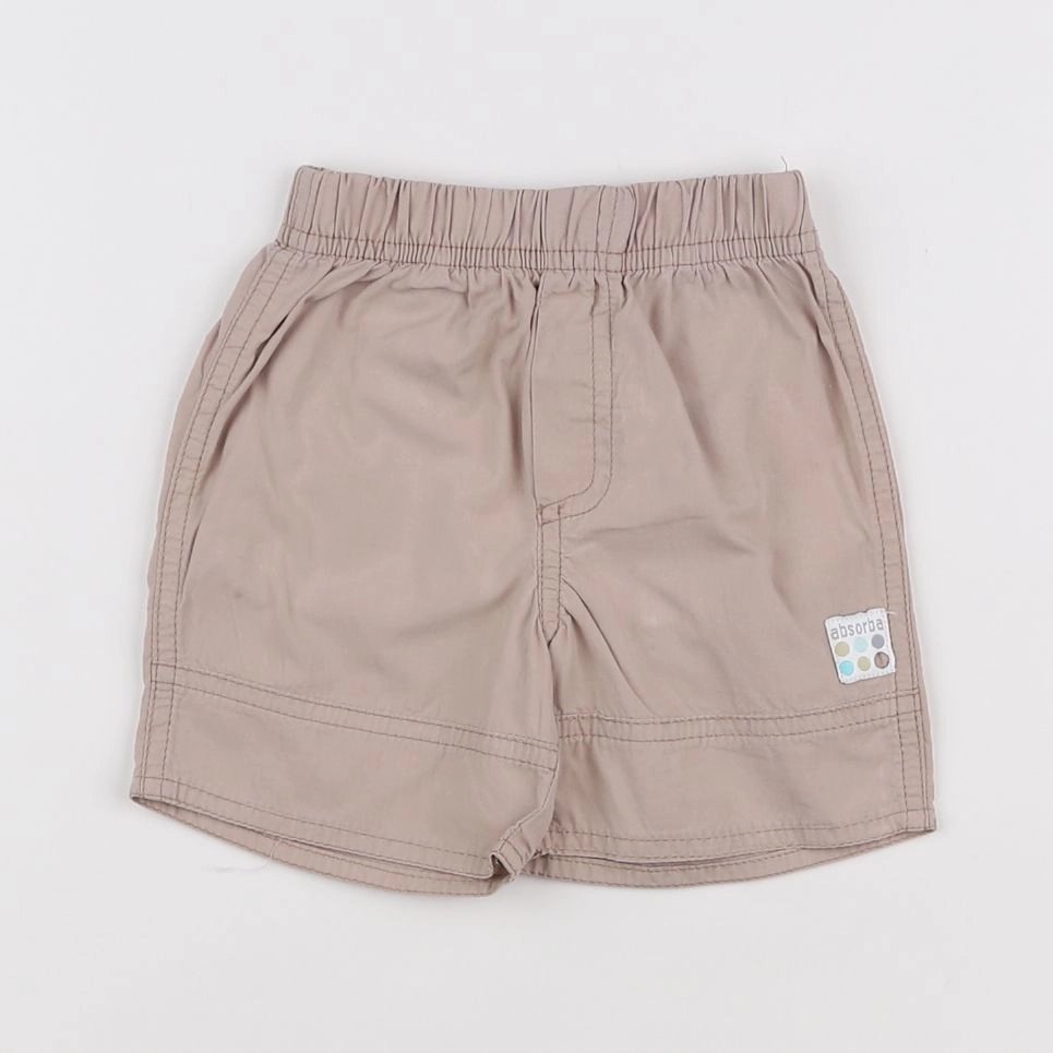 Absorba - short marron - 3 mois