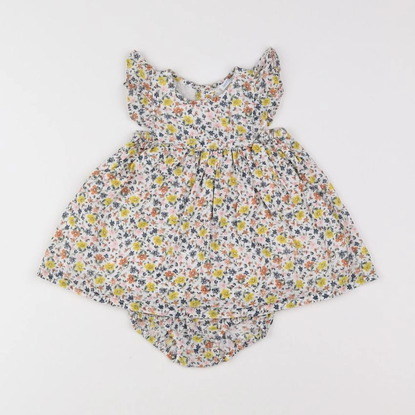 Boutchou - robe multicolore - 3 mois