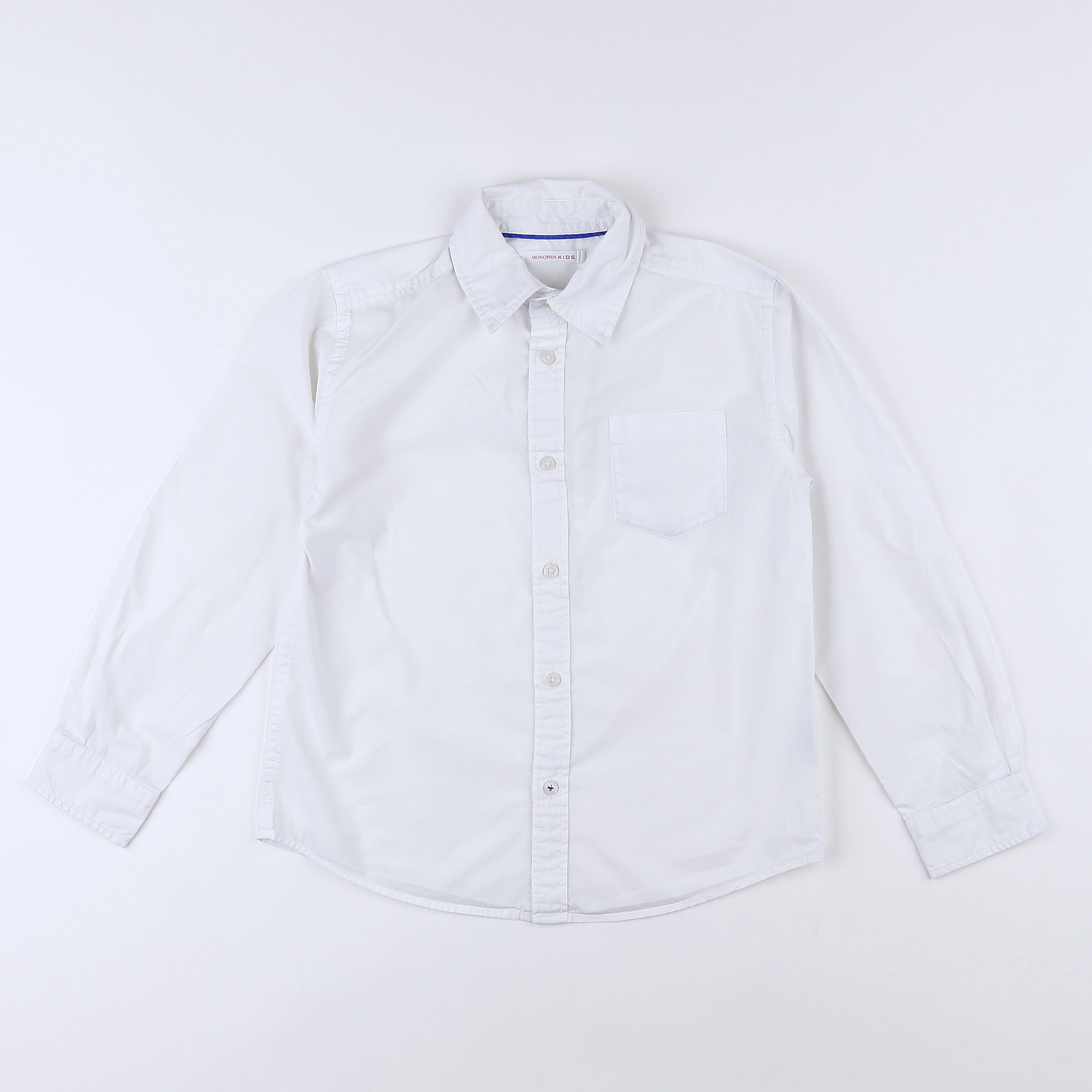 Monoprix - chemise blanc - 8 ans