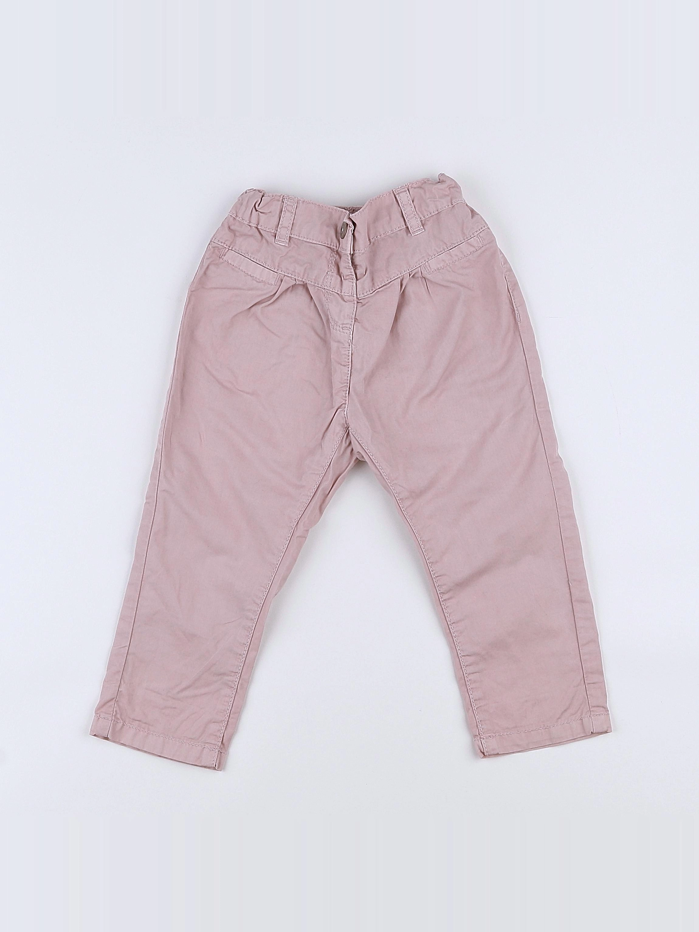 Tape à l'oeil - pantalon rose - 18 mois