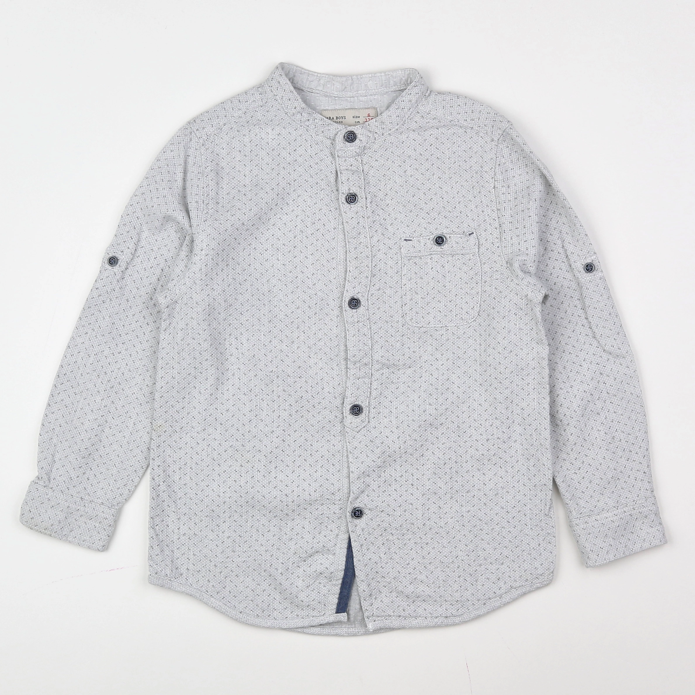 Zara - chemise gris - 6 ans