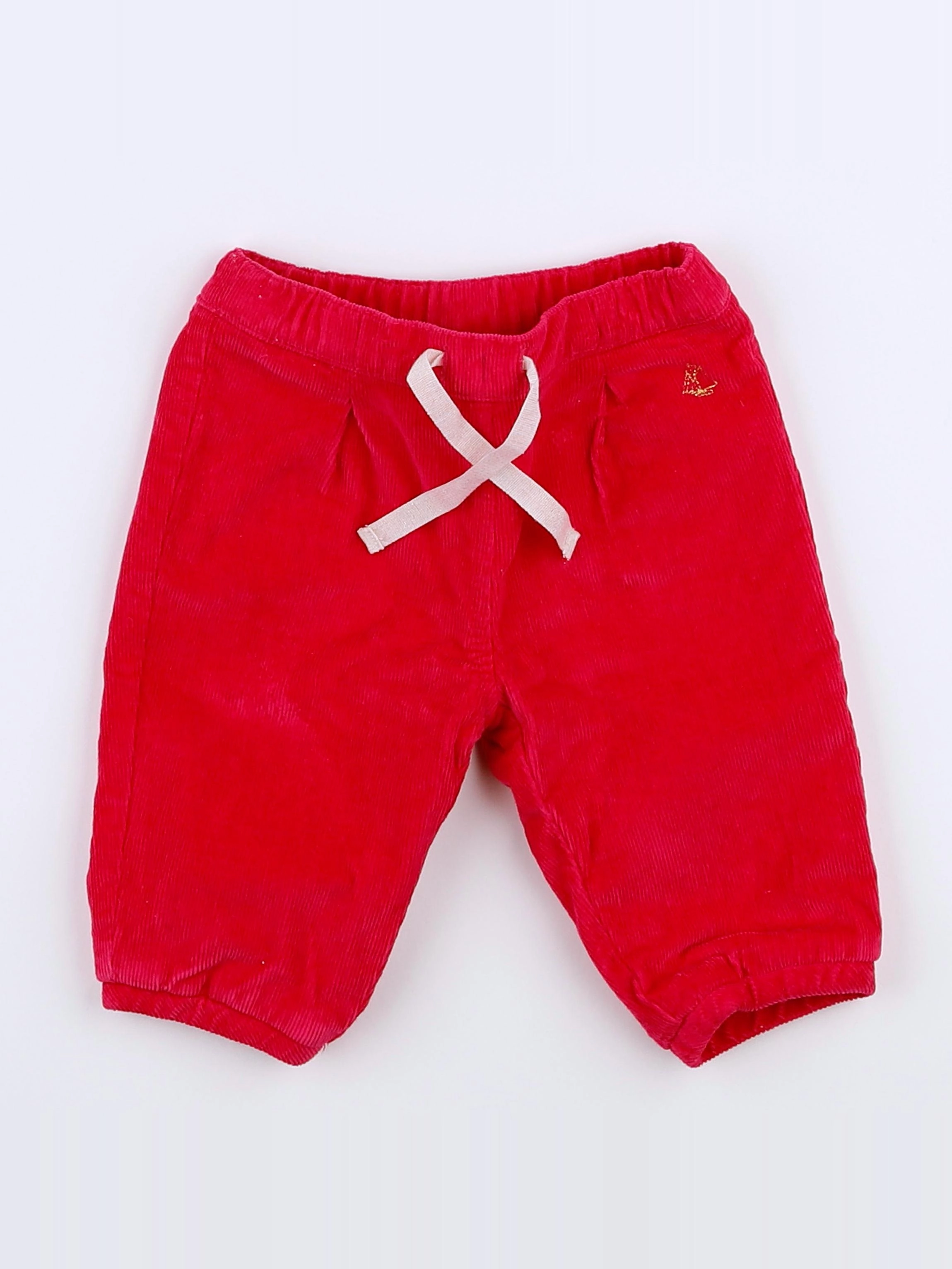 Petit Bateau - pantalon rose - 3 mois