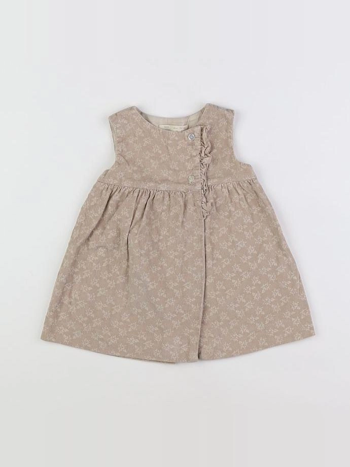Zara - robe beige - 12/18 mois