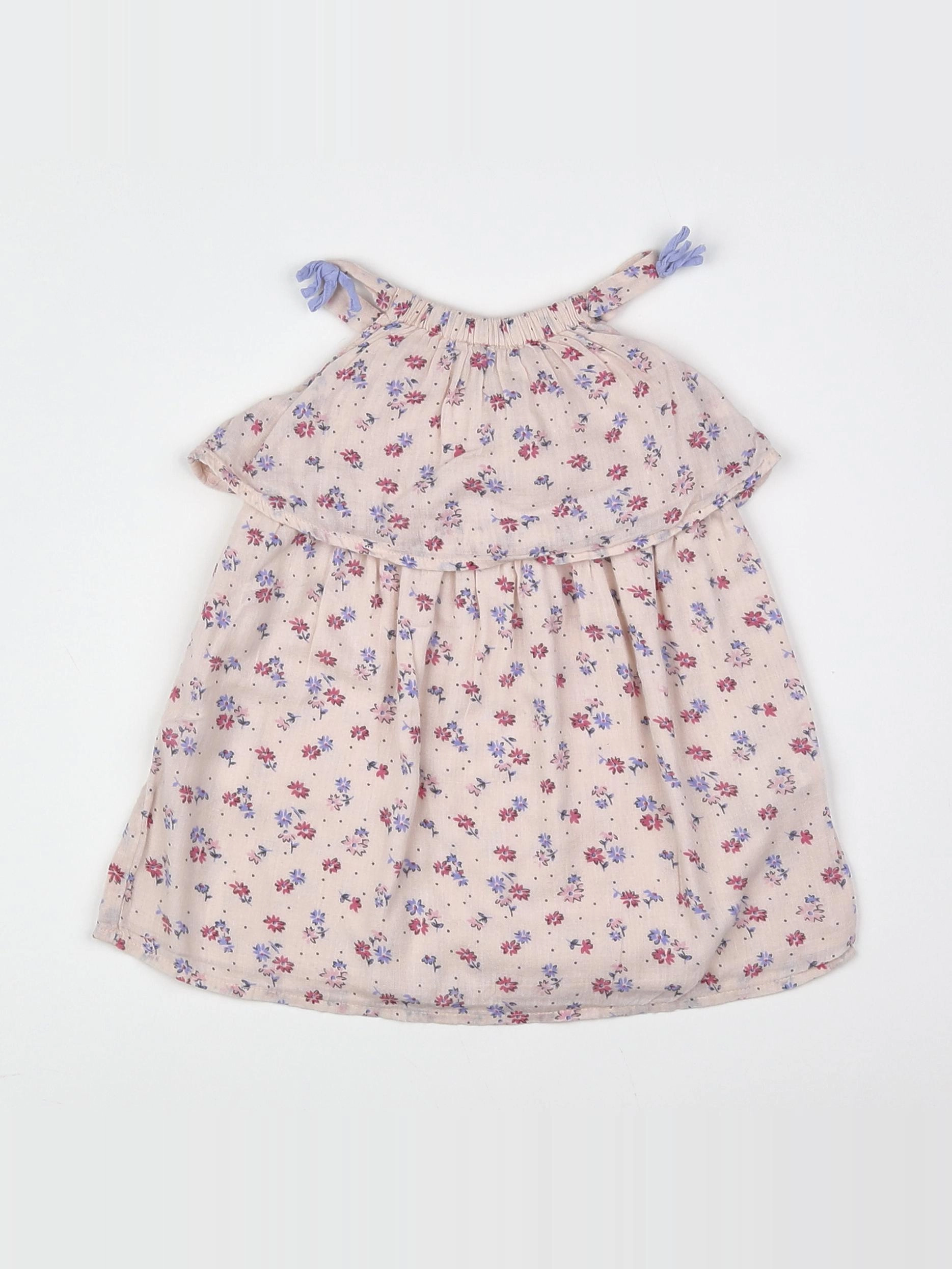 Tape à l'oeil - robe multicolore - 6 mois