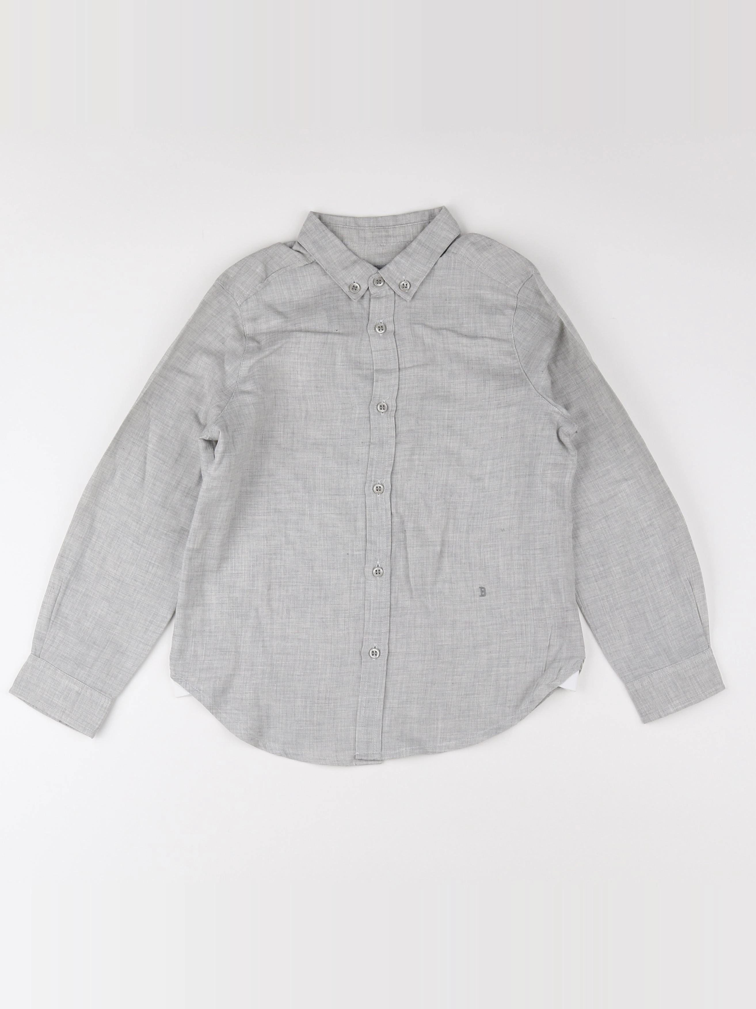 Bonpoint - chemise gris - 6 ans
