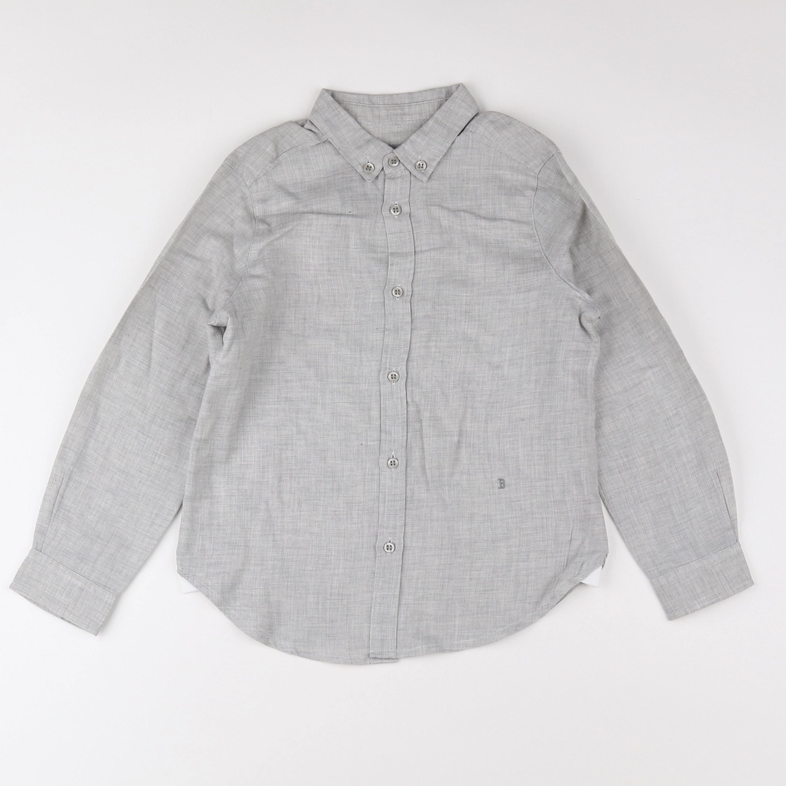 Bonpoint - chemise gris - 6 ans