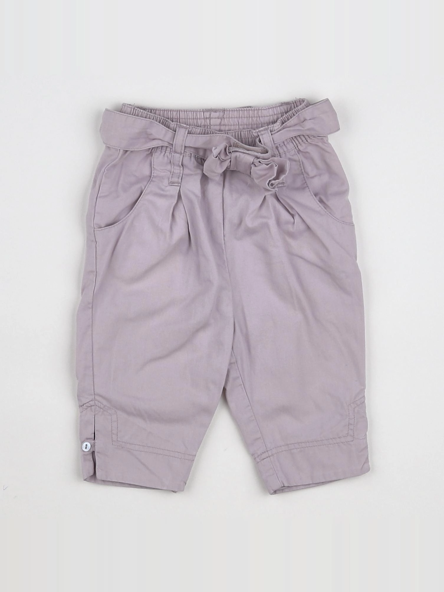 Cyrillus - pantalon violet - 6 mois