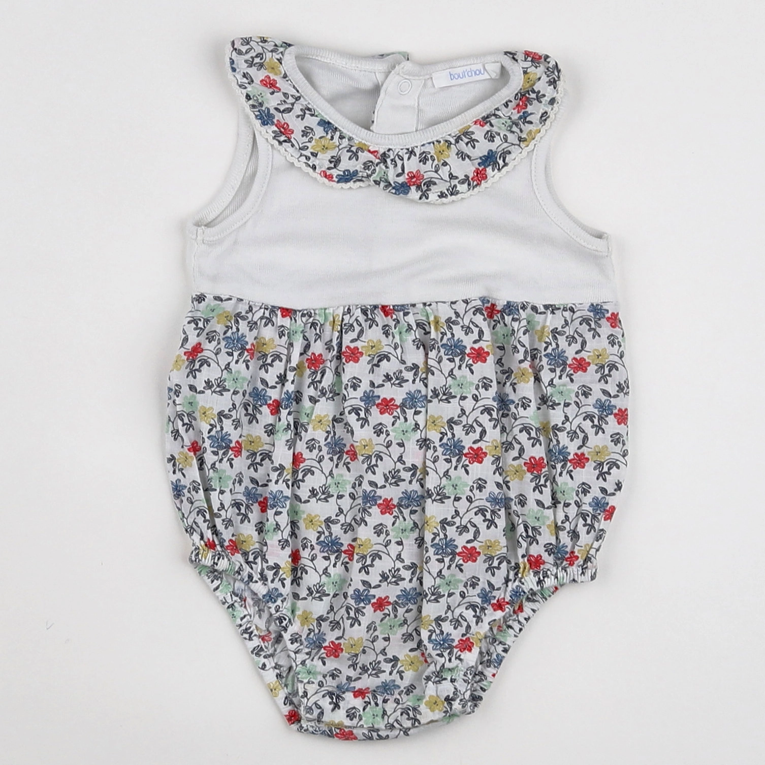 Boutchou - combinaison multicolore - 1 mois