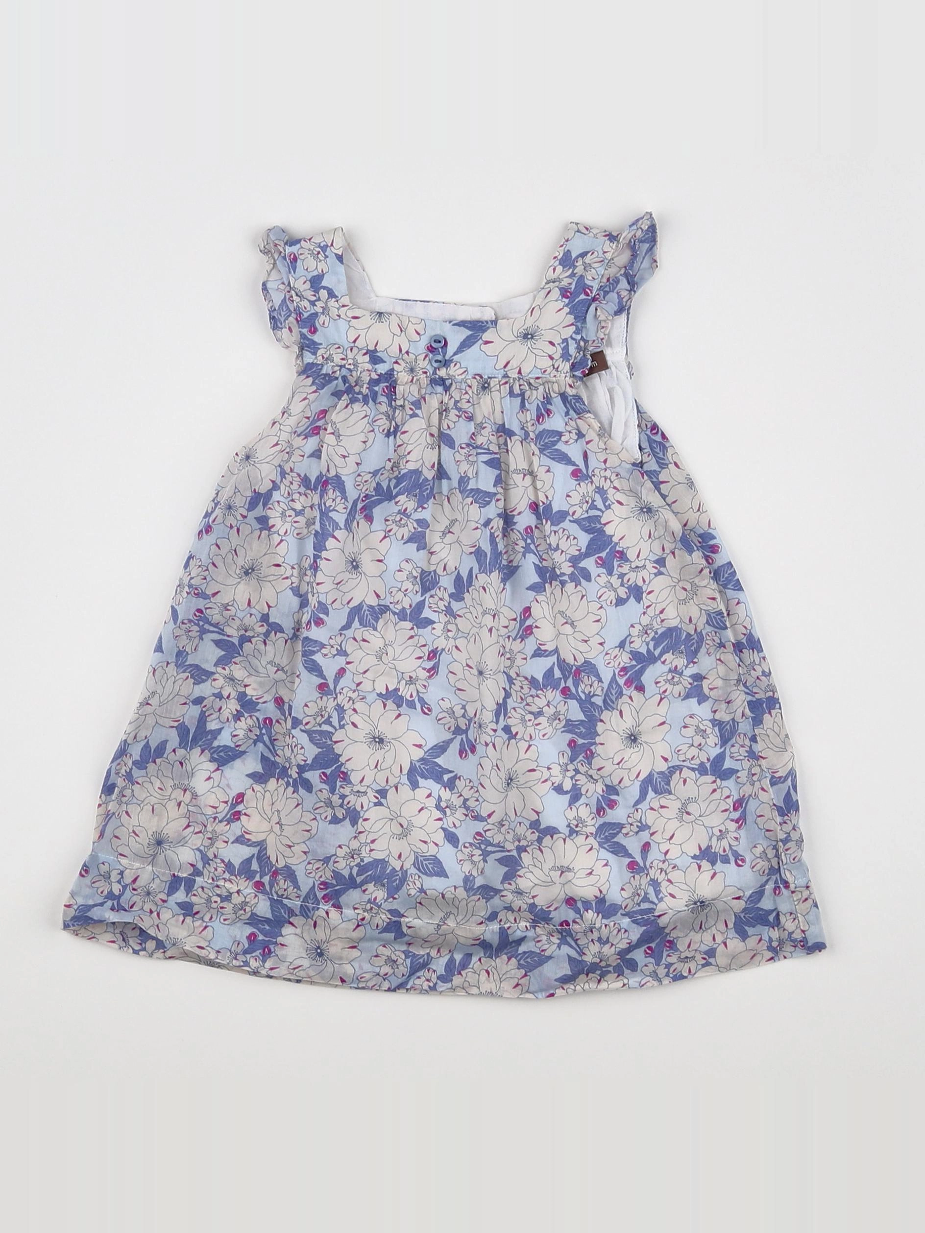 Boutchou - robe multicolore - 9 mois
