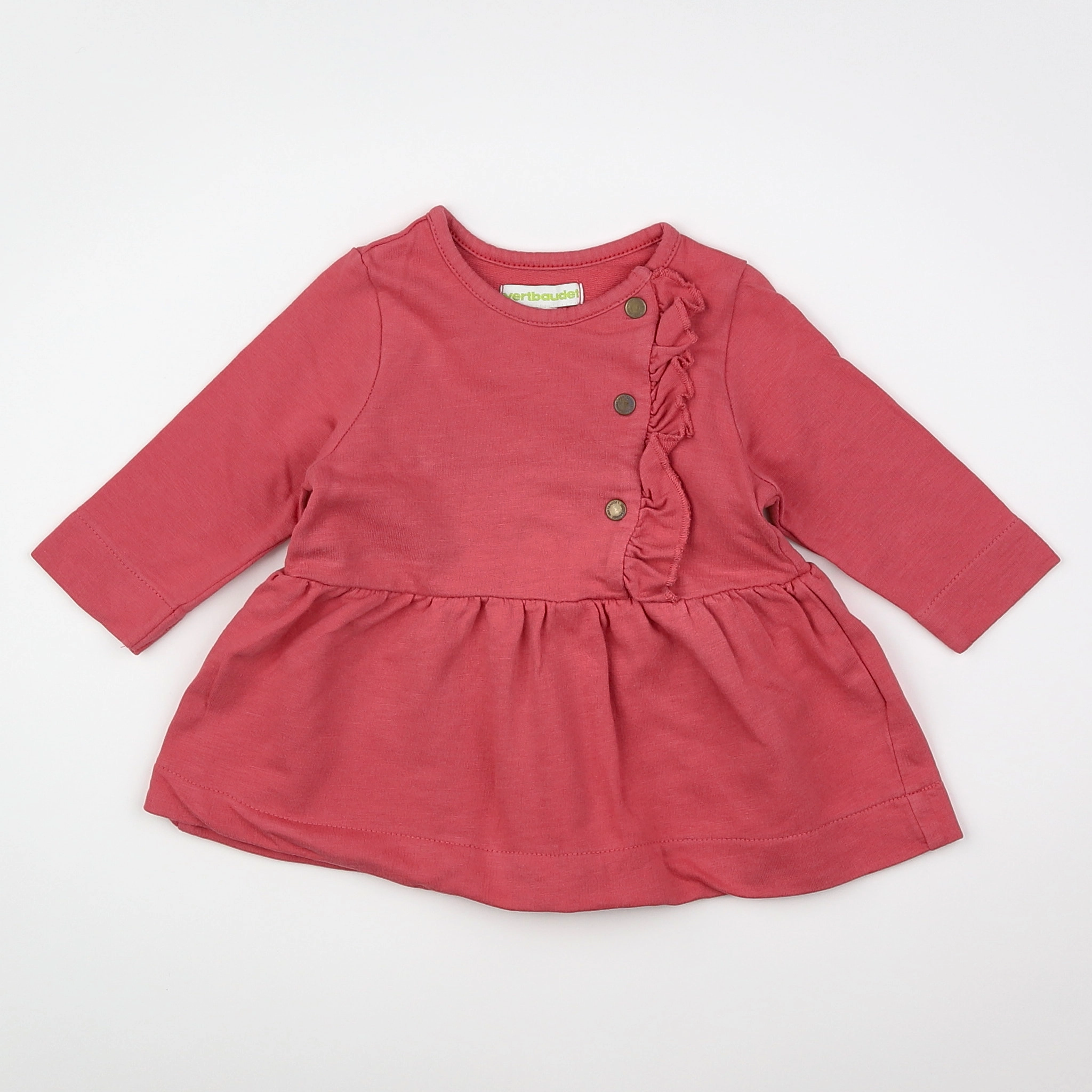 Vertbaudet - robe rose - 3 mois