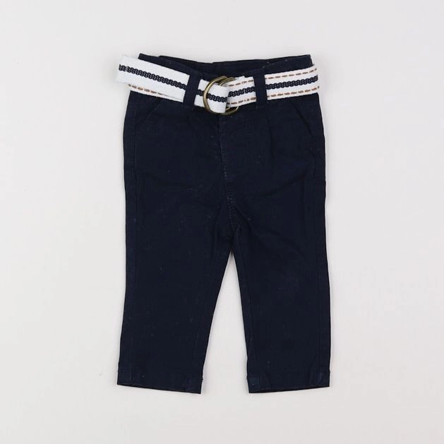 Tape à l'oeil - pantalon bleu - 3 mois