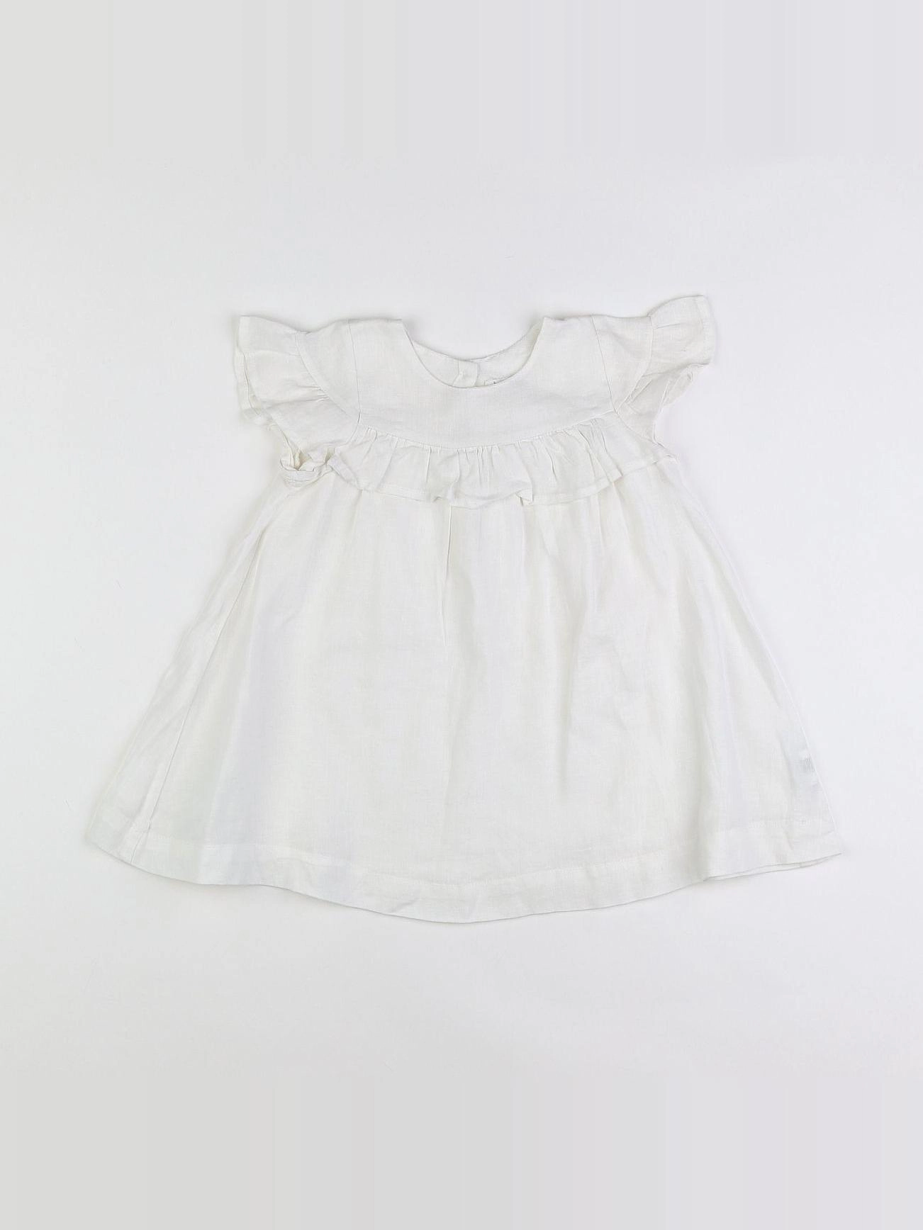 Boutchou - robe blanc - 18 mois