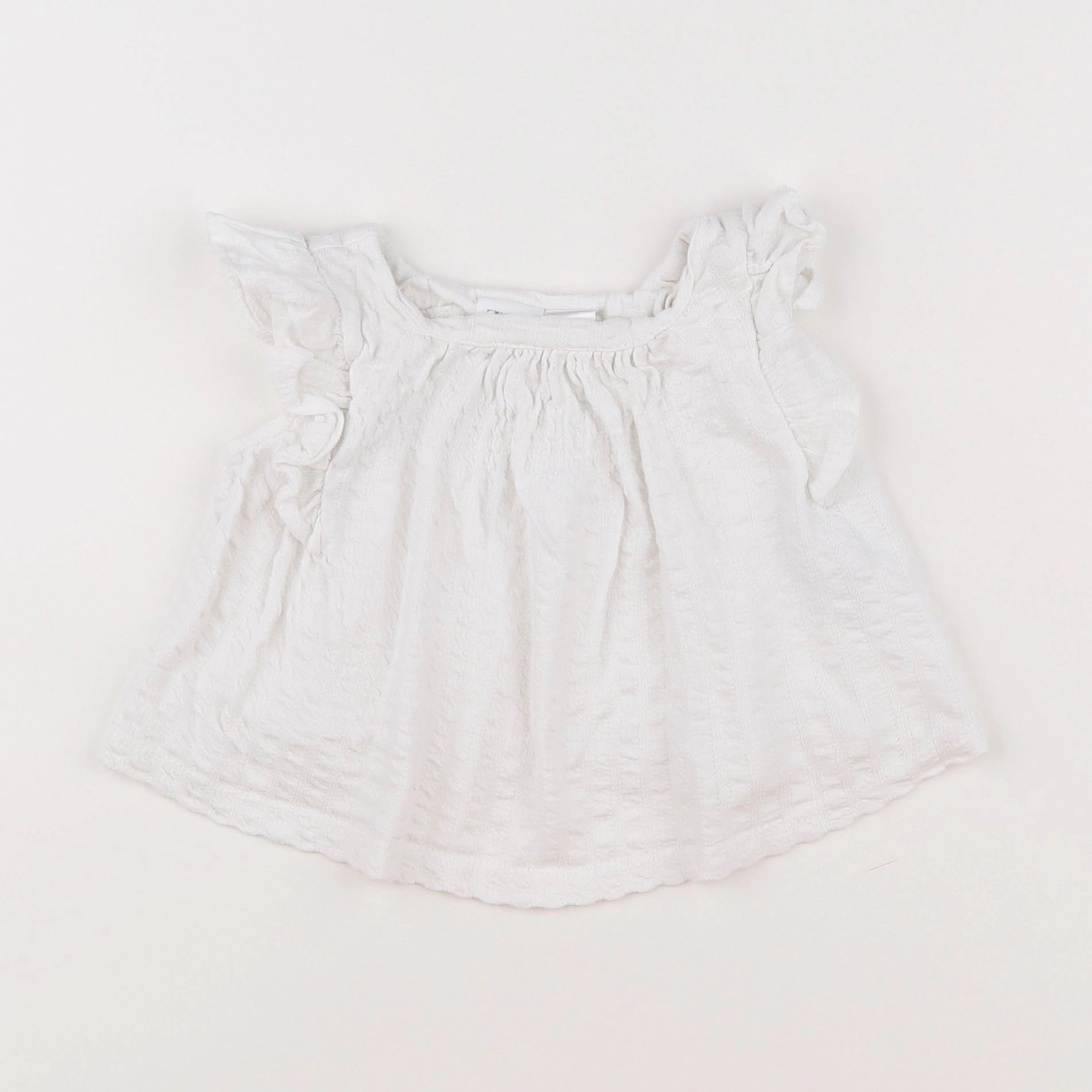 Zara - tee-shirt blanc - 12/18 mois