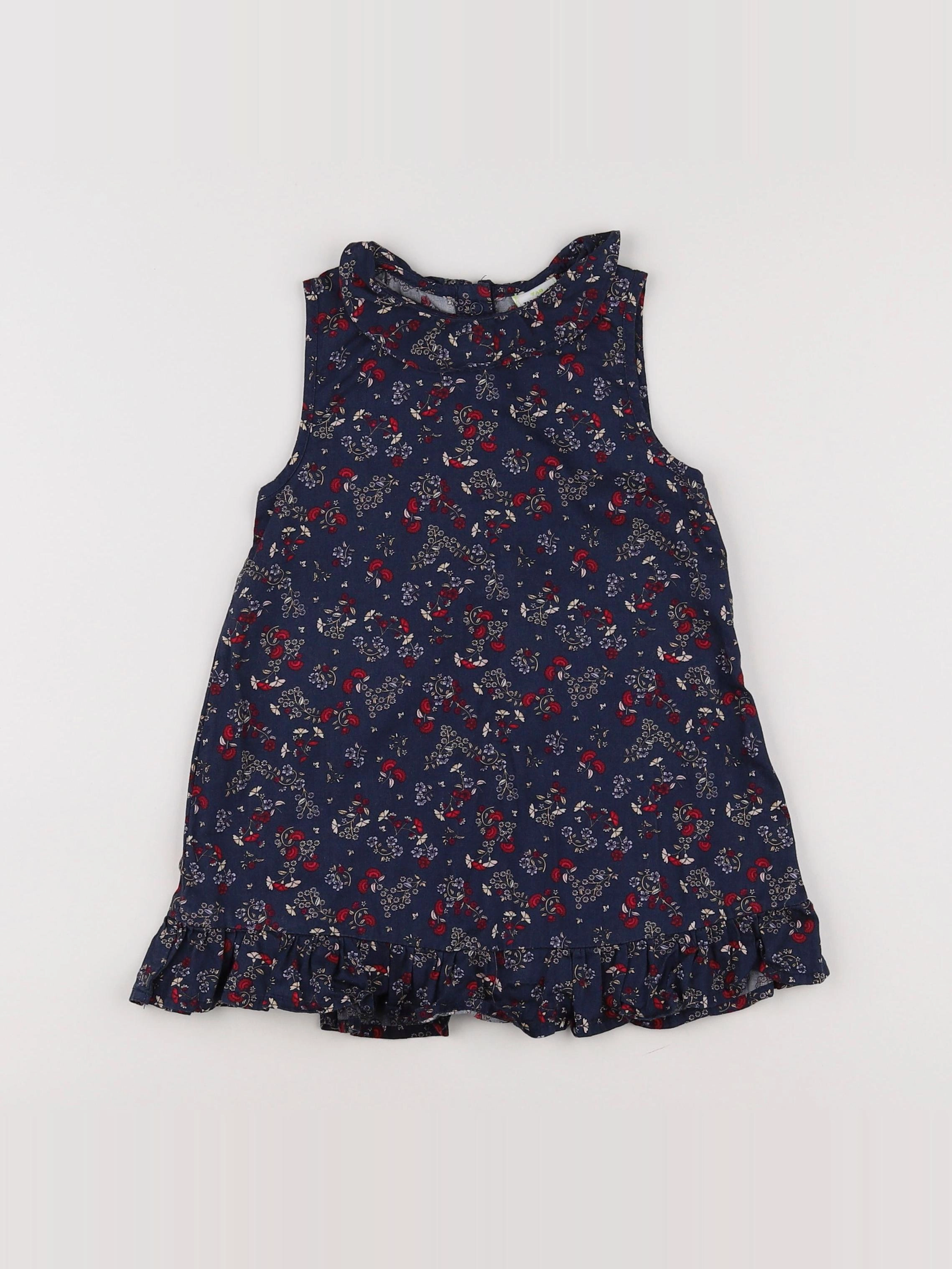 Tape à l'oeil - robe bleu - 2 ans