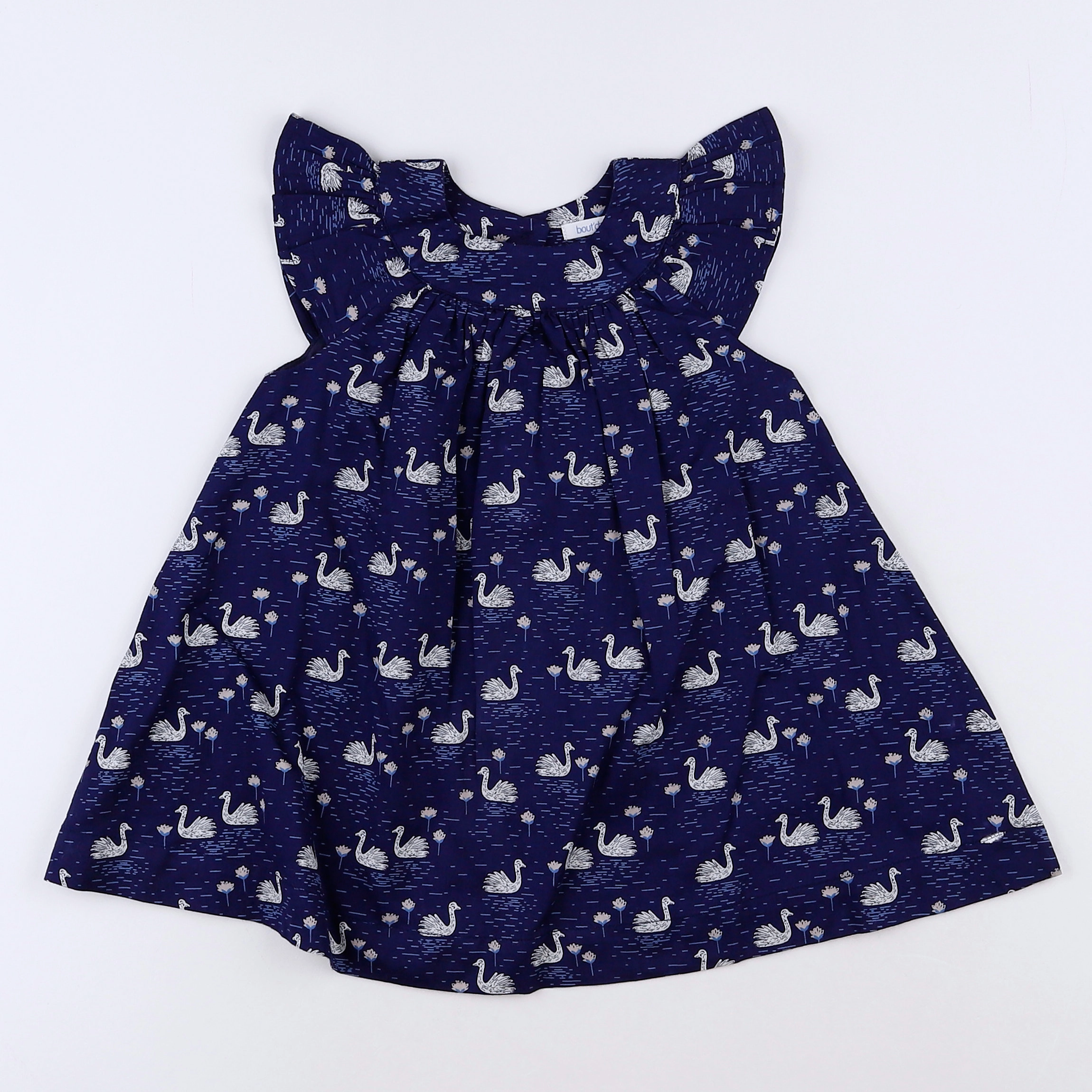 Boutchou - robe bleu - 9 mois