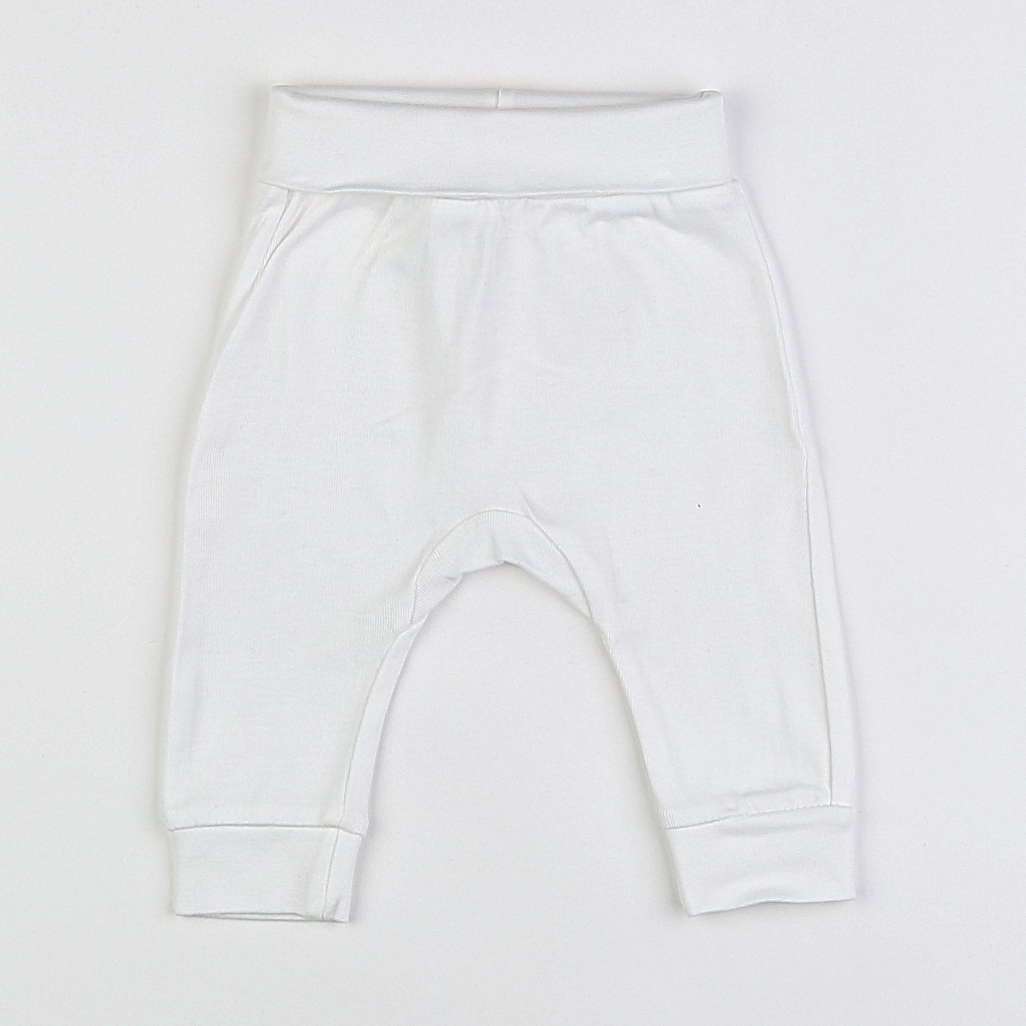 H&M - legging blanc - 3 mois