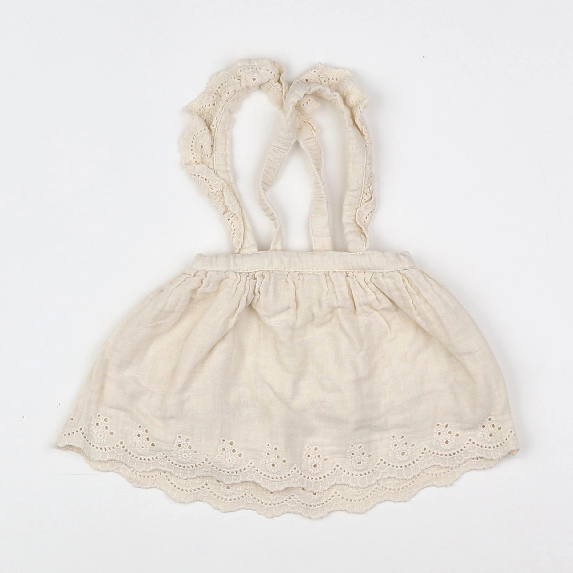 Vertbaudet - jupe beige - 3 mois