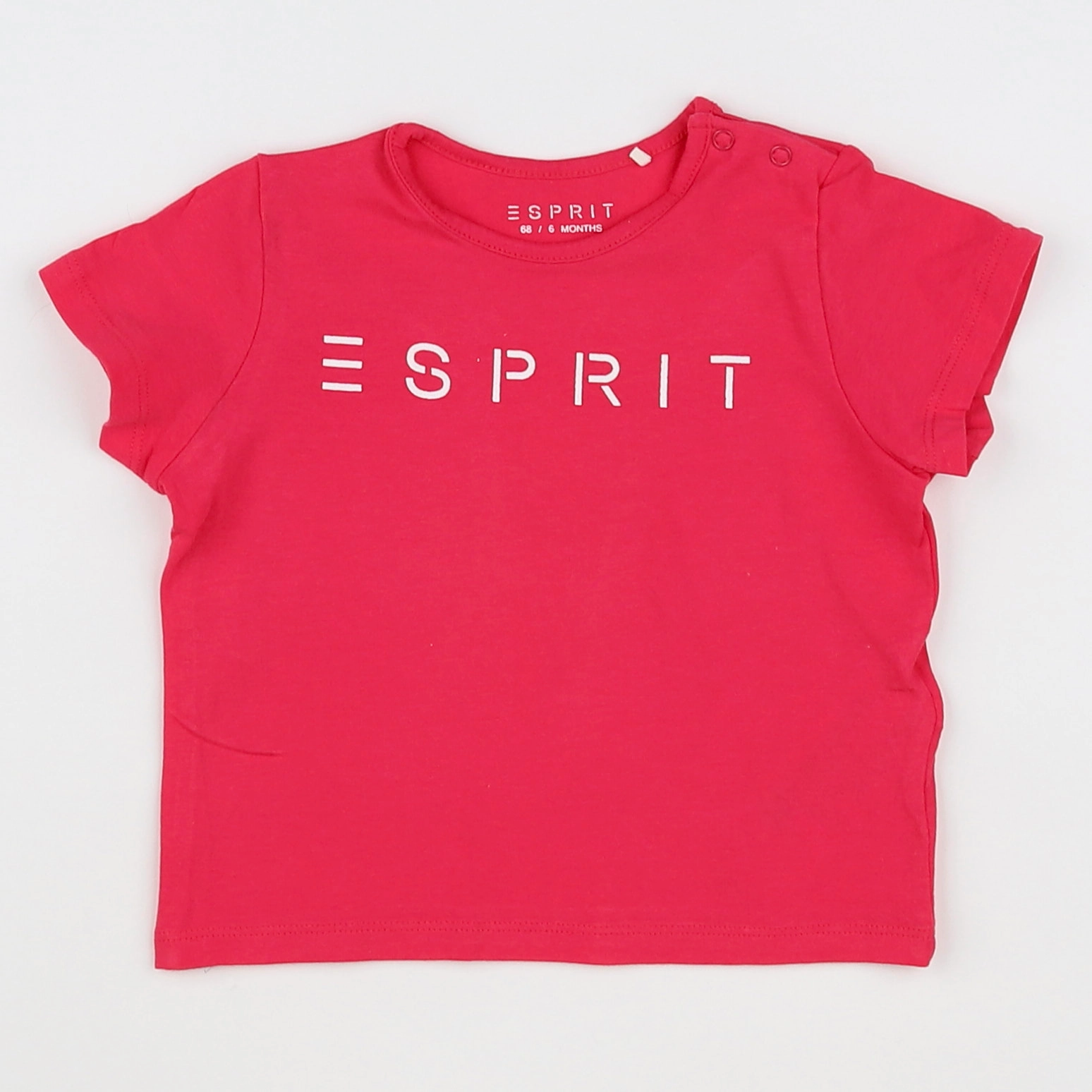 Esprit - tee-shirt rose - 6 mois