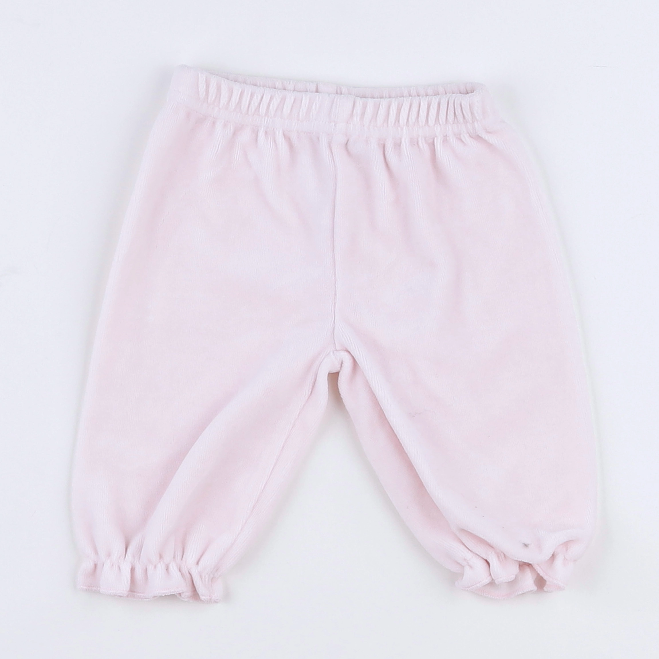 Boutchou - pyjama velours rose - 3 mois