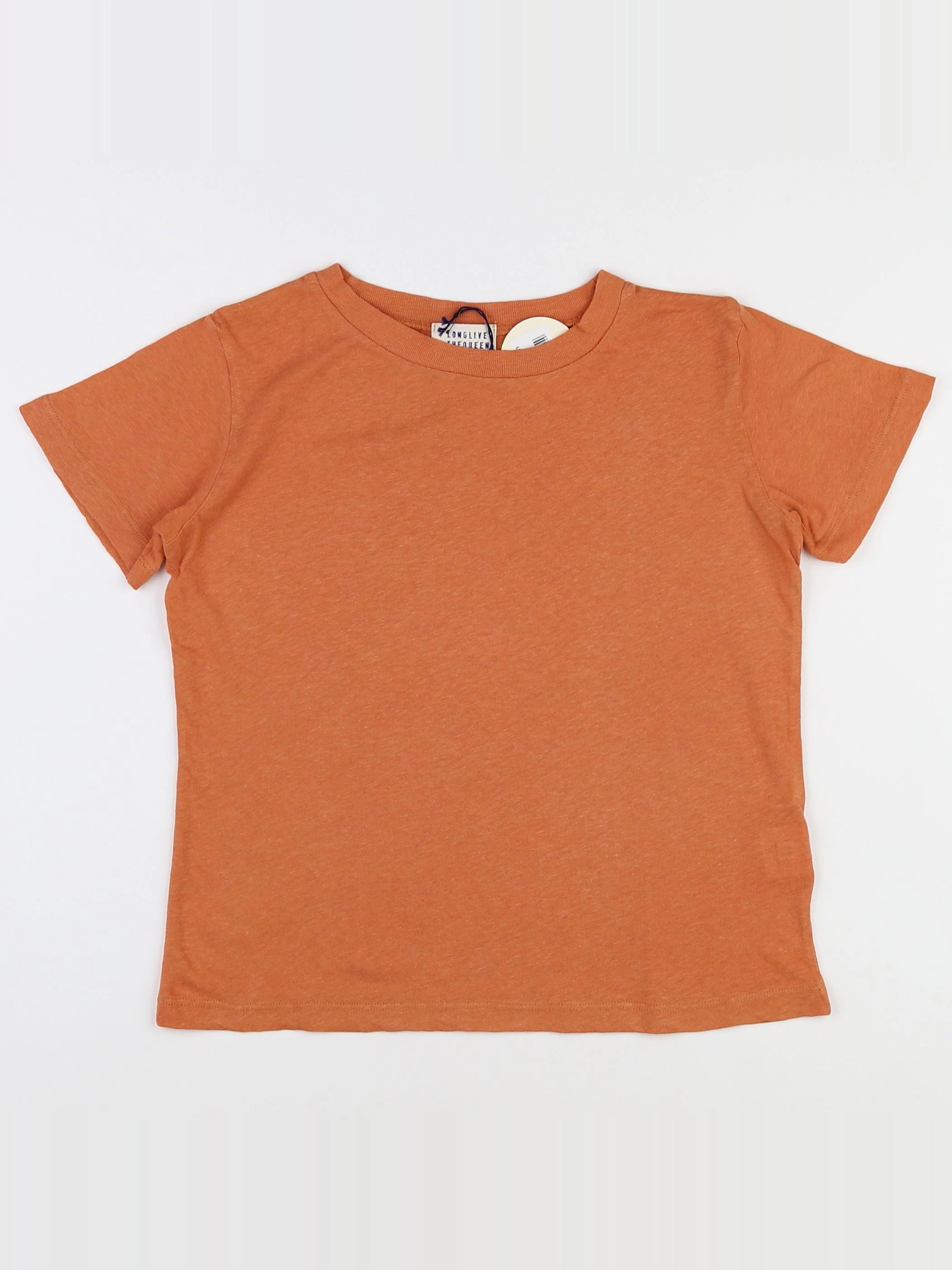 Longlivethequeen  - tee-shirt marron (neuf) - 10 ans
