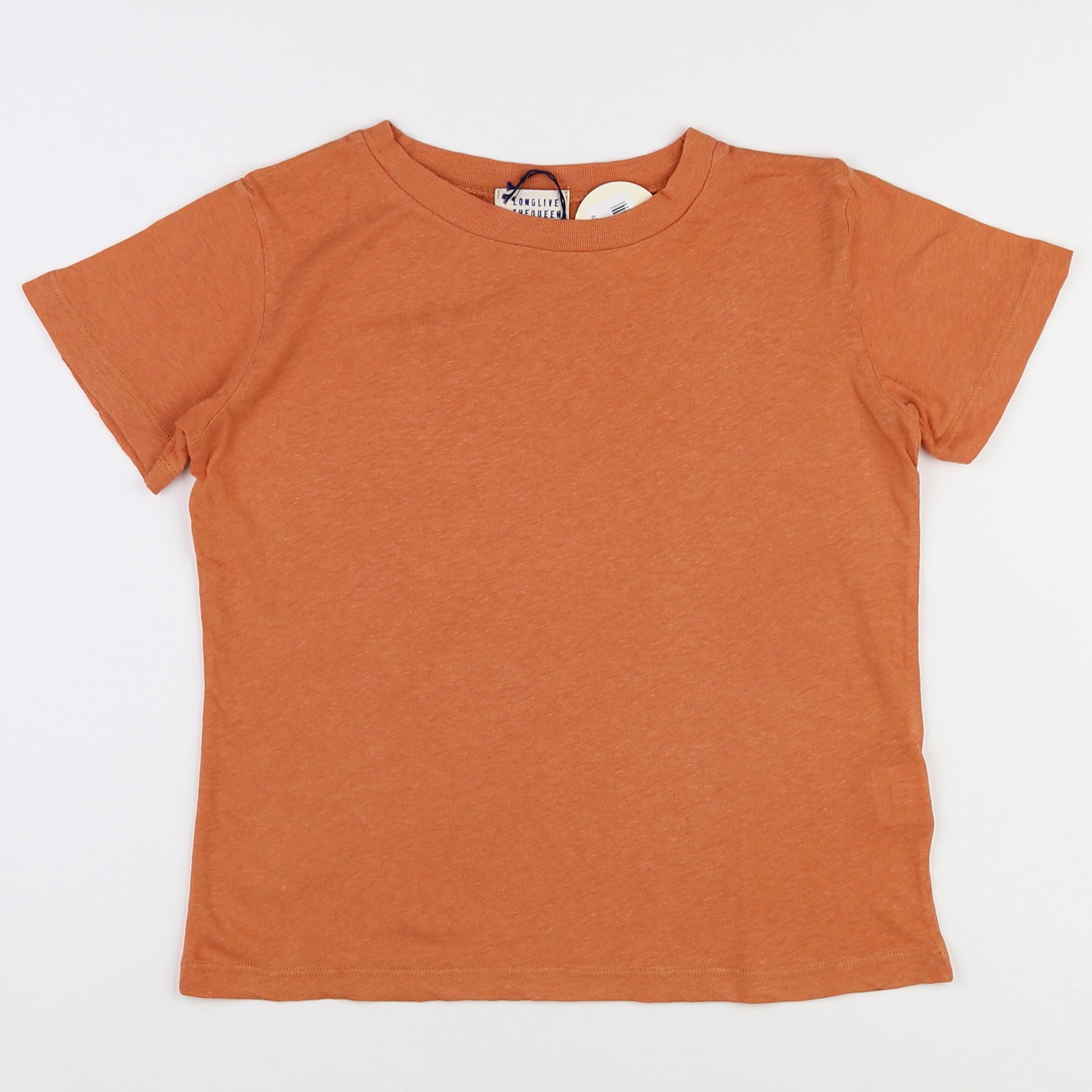 Longlivethequeen  - tee-shirt marron (neuf) - 10 ans