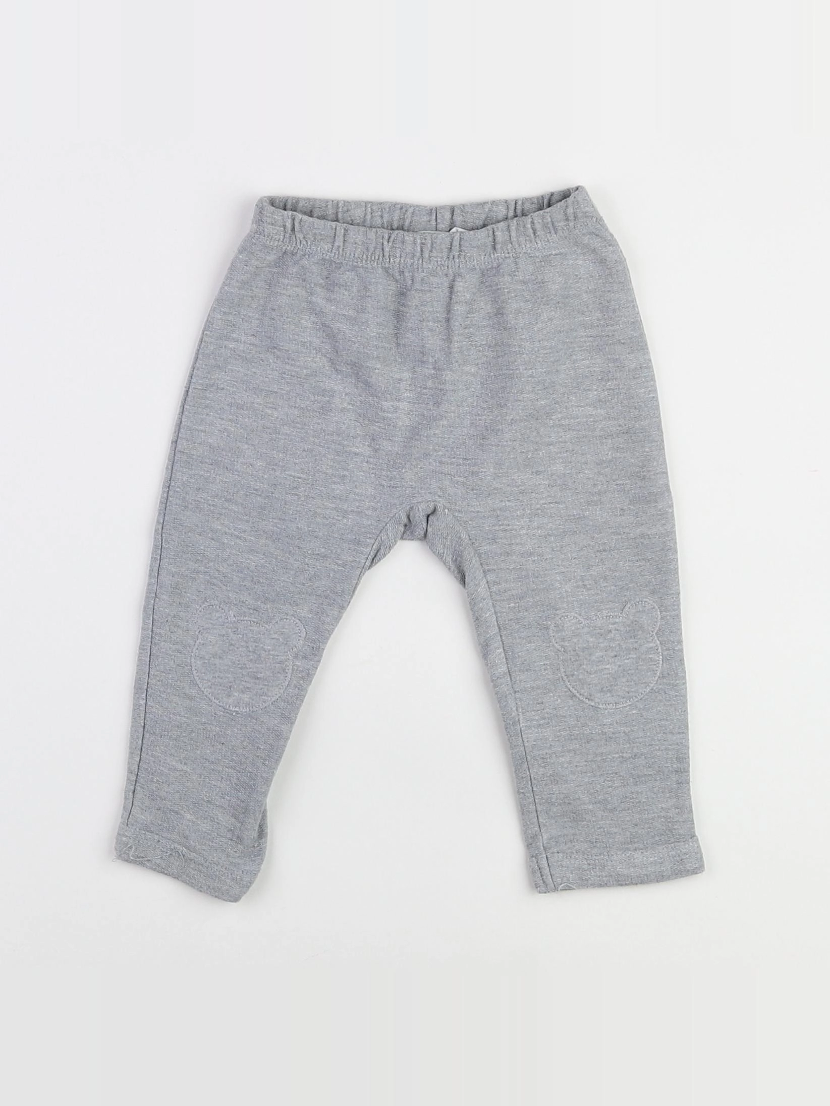 Benetton - jogging gris - 9/12 mois
