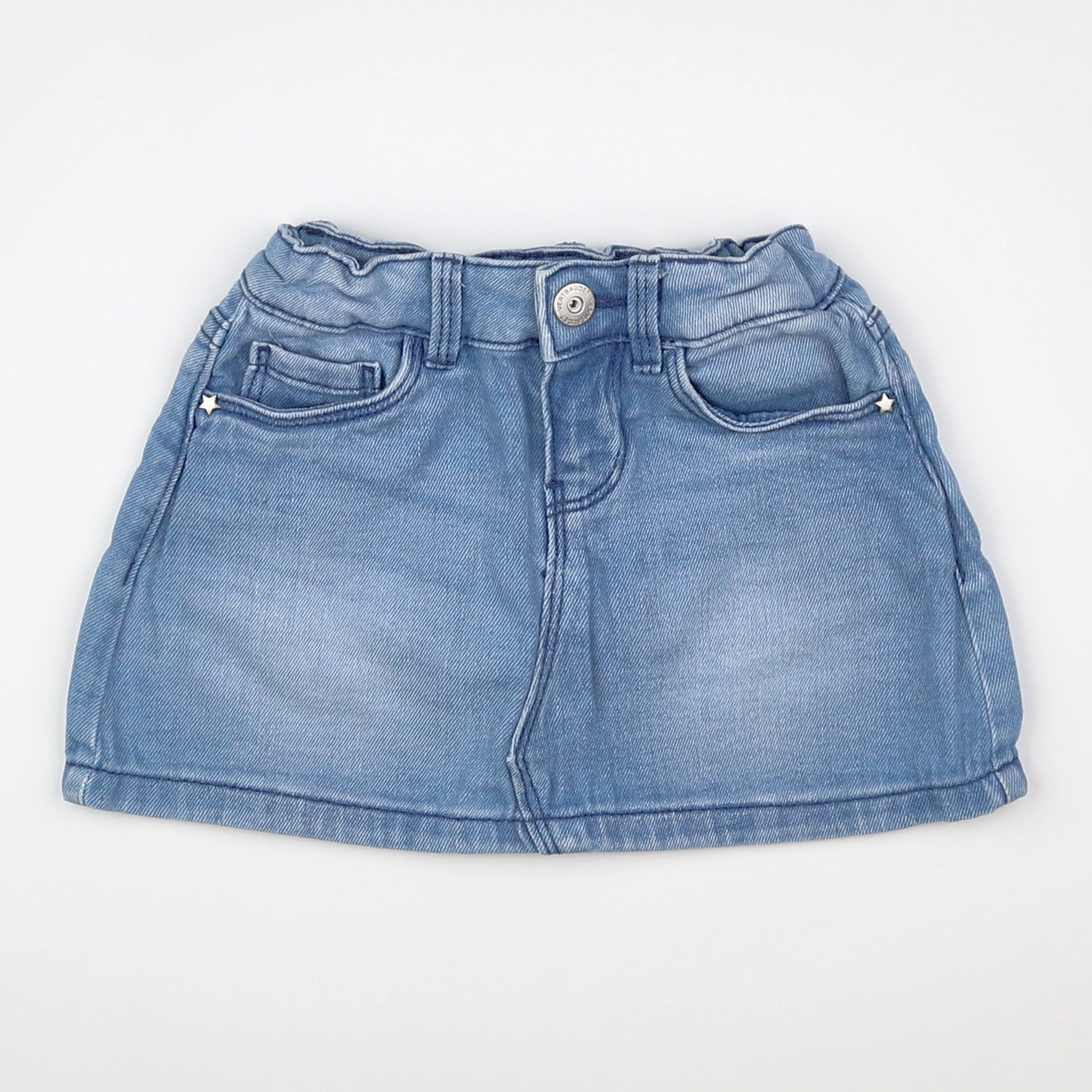 Vertbaudet - jupe bleu - 4 ans
