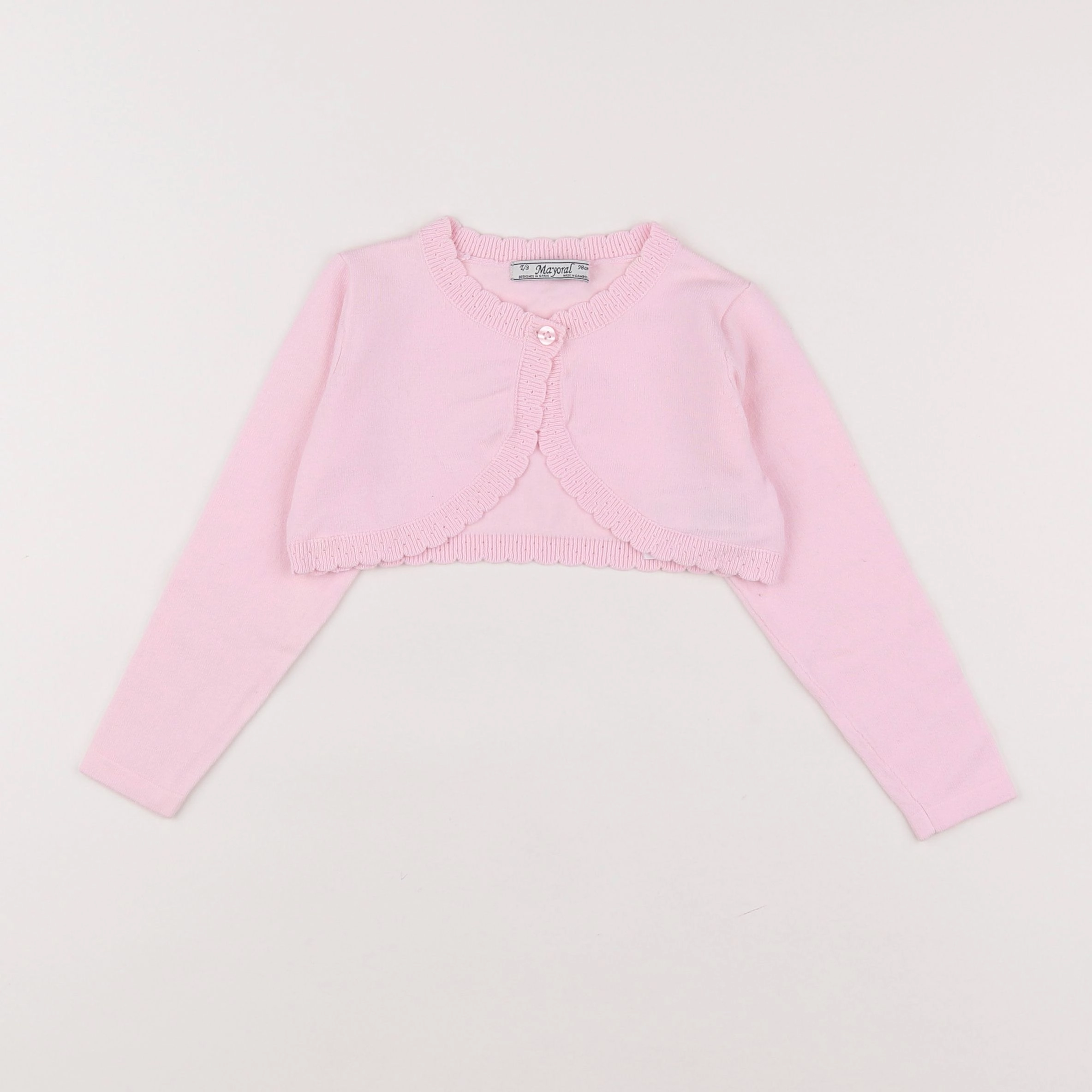 Mayoral - gilet rose - 3 ans