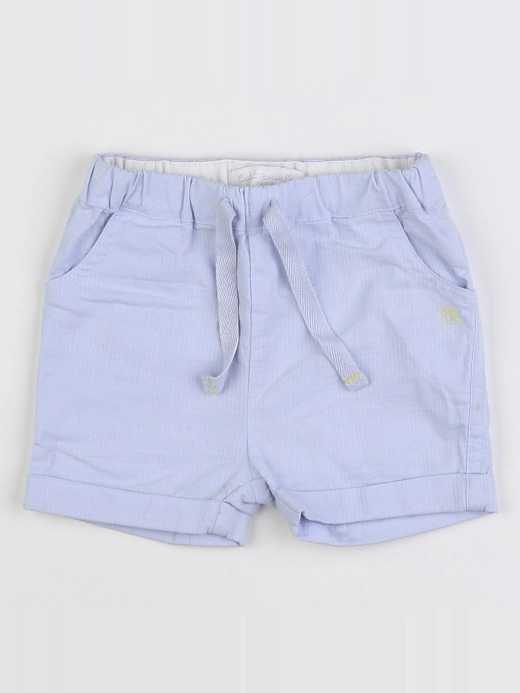 Cadet Rousselle - short bleu - 3 mois
