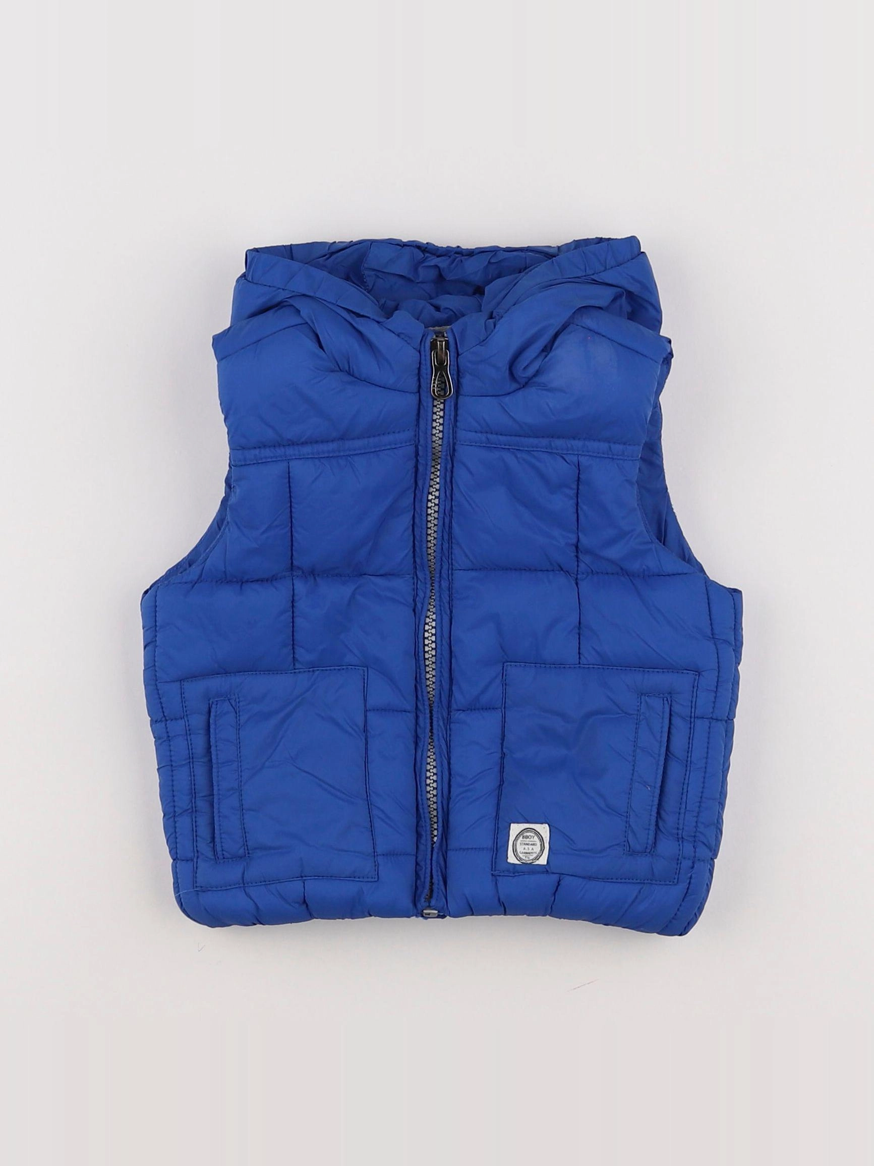 Zara - doudoune bleu - 6/9 mois
